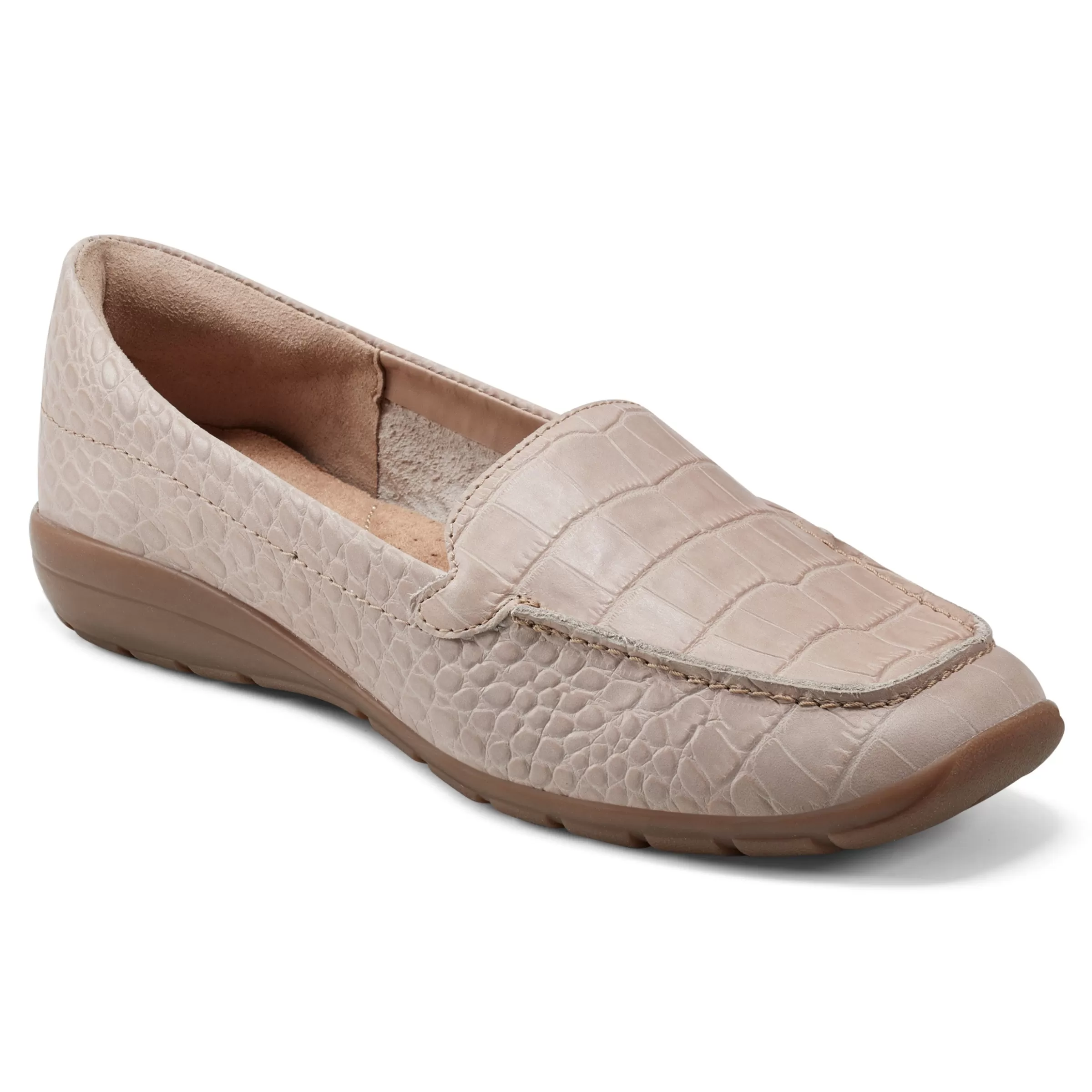 eFlex | eFlex-Easy Spirit Abide Casual Flats Natural Croco