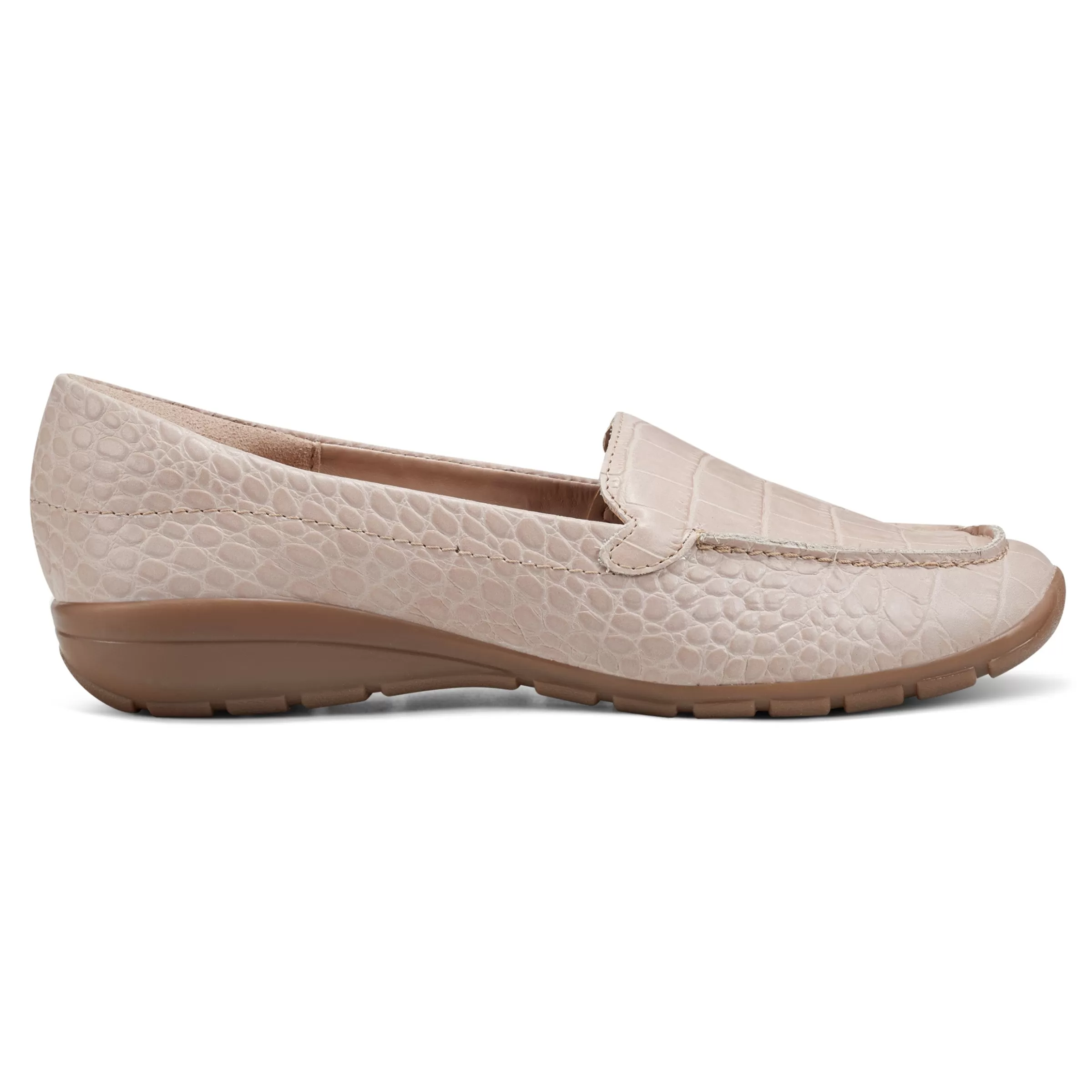 eFlex | eFlex-Easy Spirit Abide Casual Flats Natural Croco