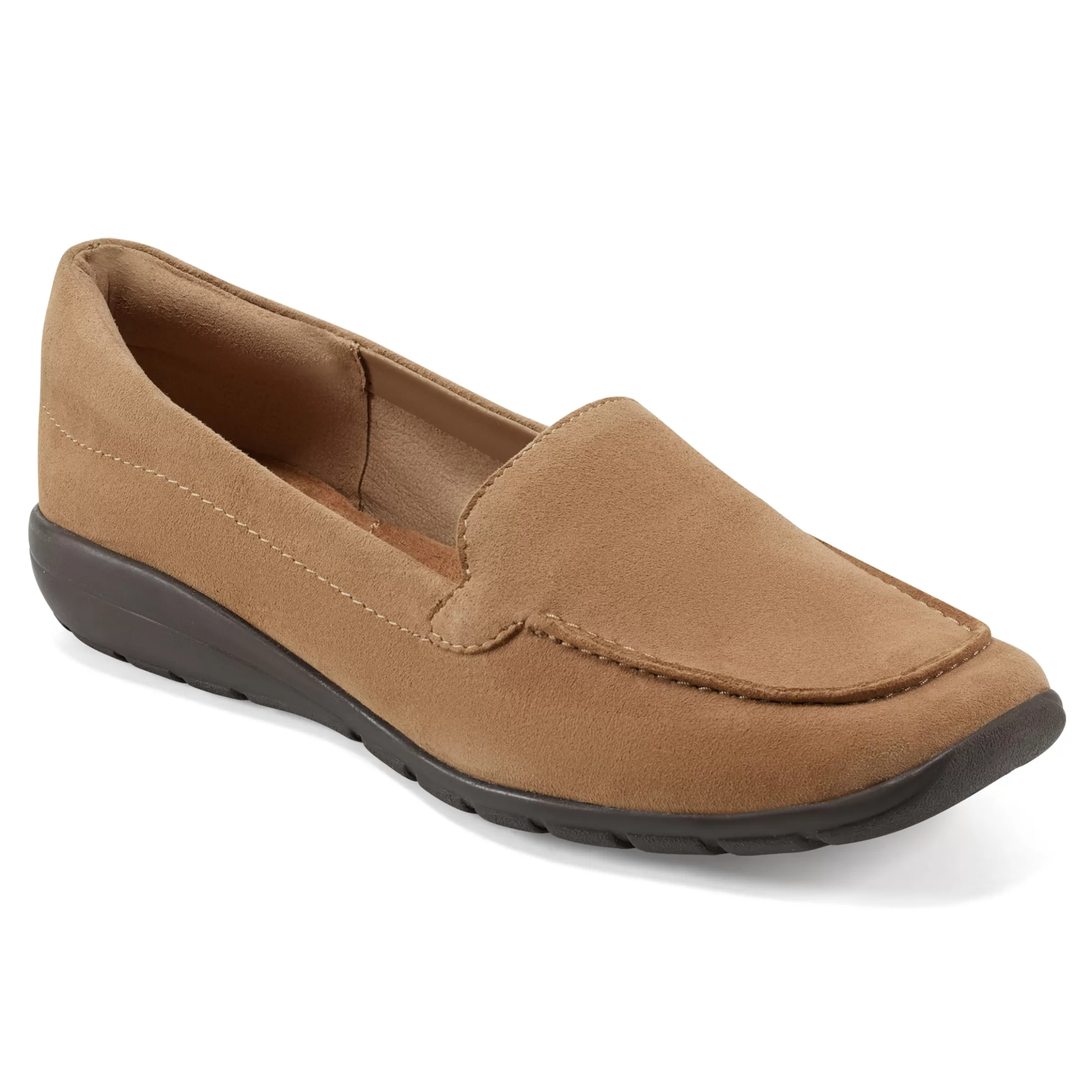 eFlex | eFlex-Easy Spirit Abide Casual Flats Taupe Suede