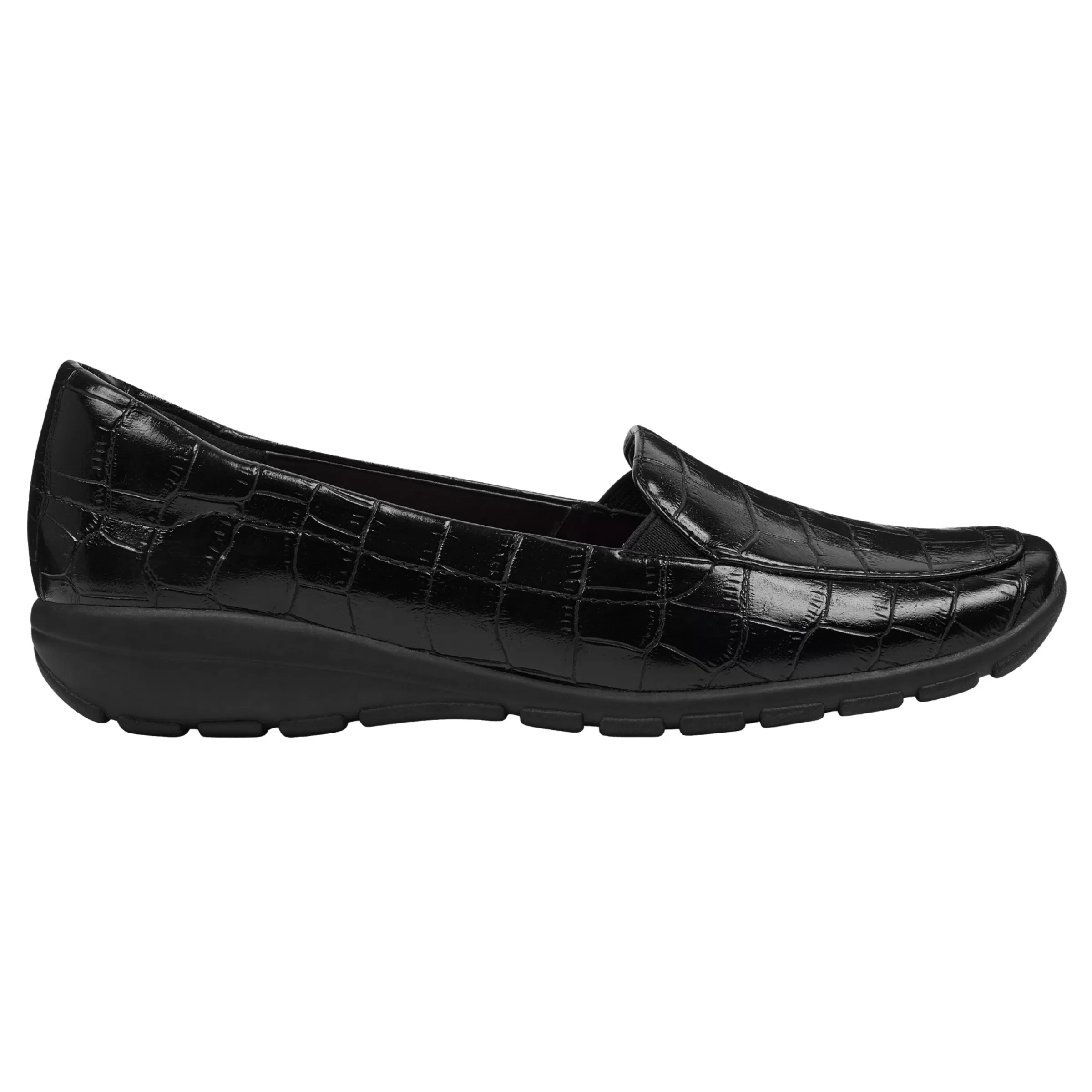 Flats | Flats-Easy Spirit Abriana Casual Flats Black Croco