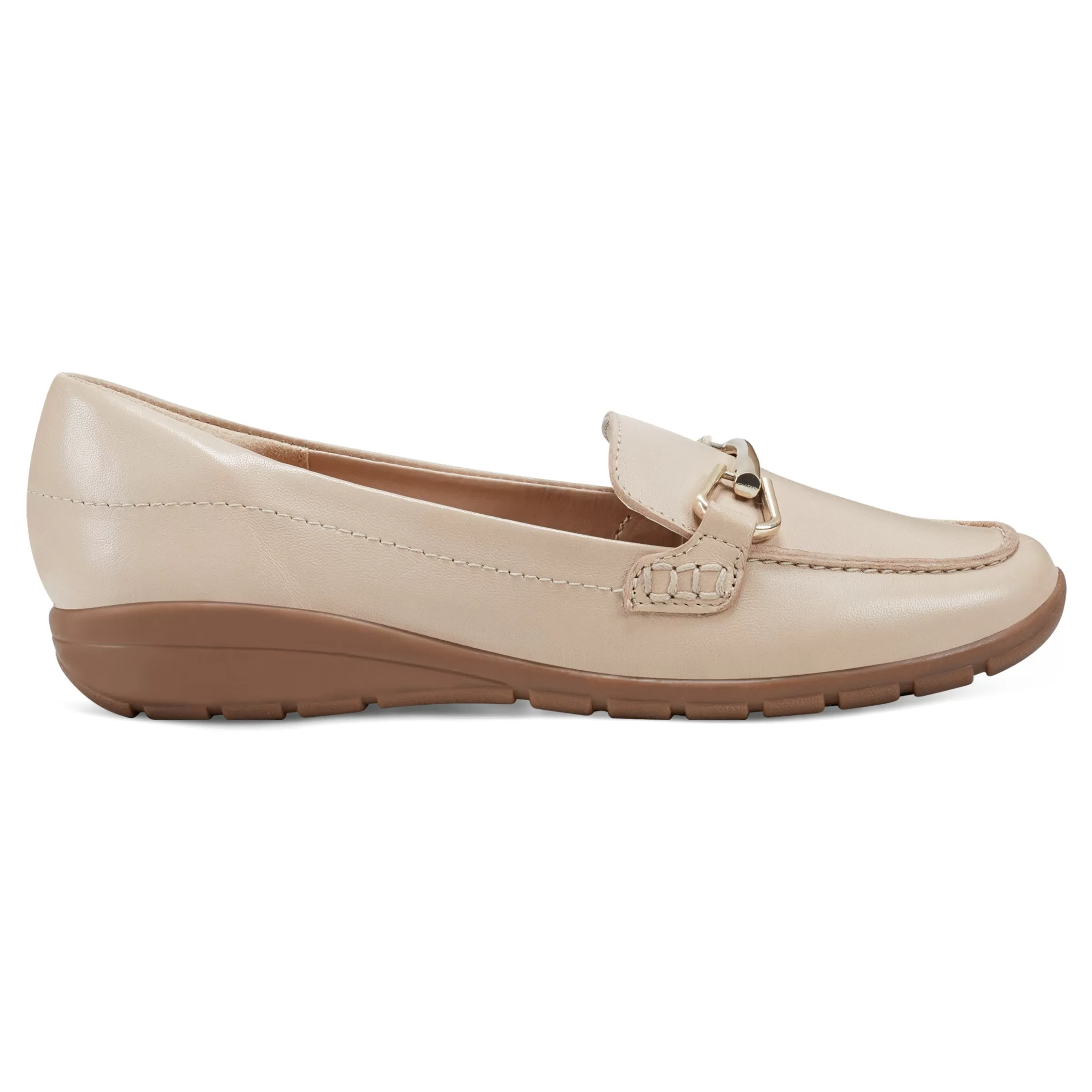 Abide Casual Flats | Loafers-Easy Spirit Amalie Casual Loafers Natural Leather