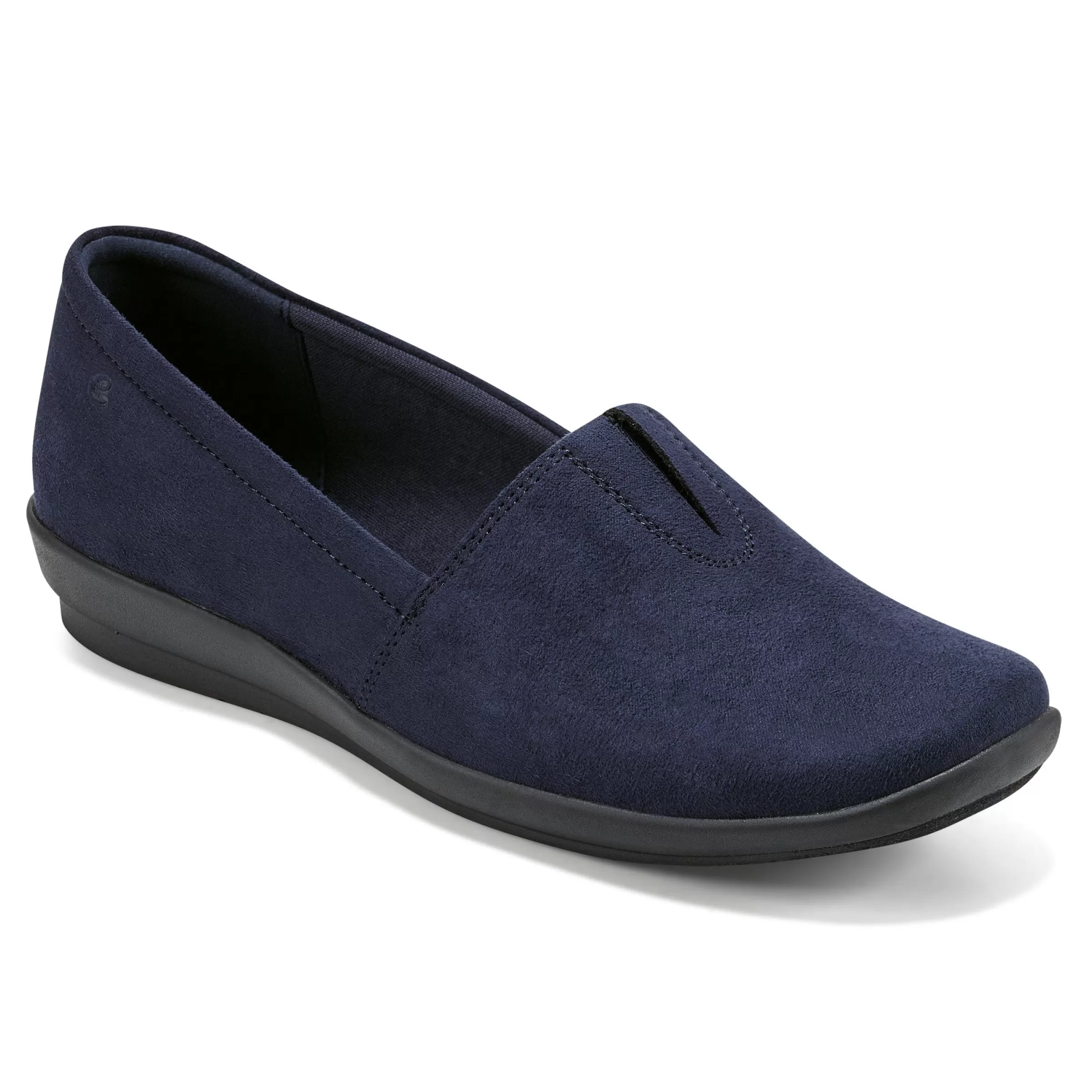 Flats | Flats-Easy Spirit Arlie Slip On Casual Shoes Blue Suede