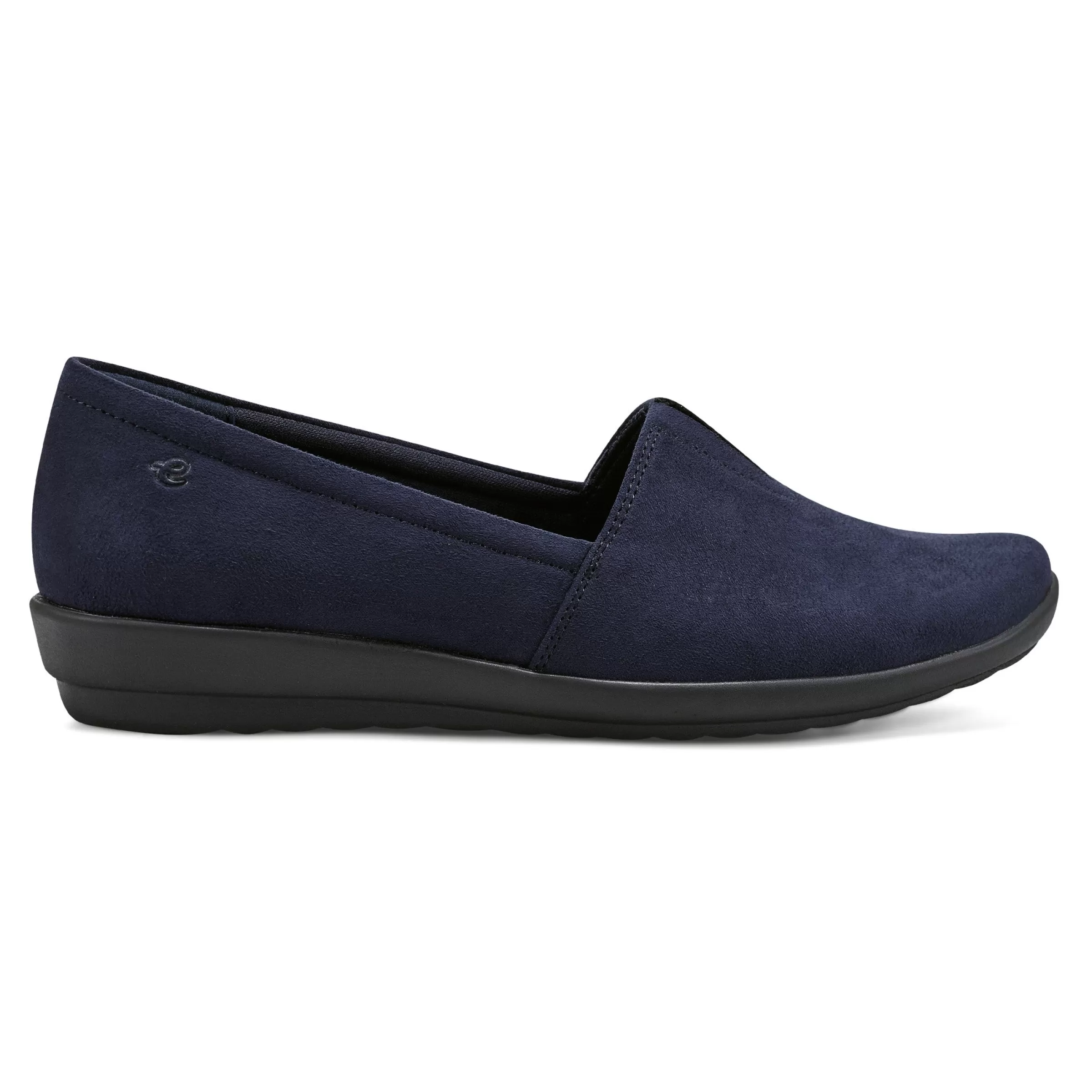 Flats | Flats-Easy Spirit Arlie Slip On Casual Shoes Blue Suede