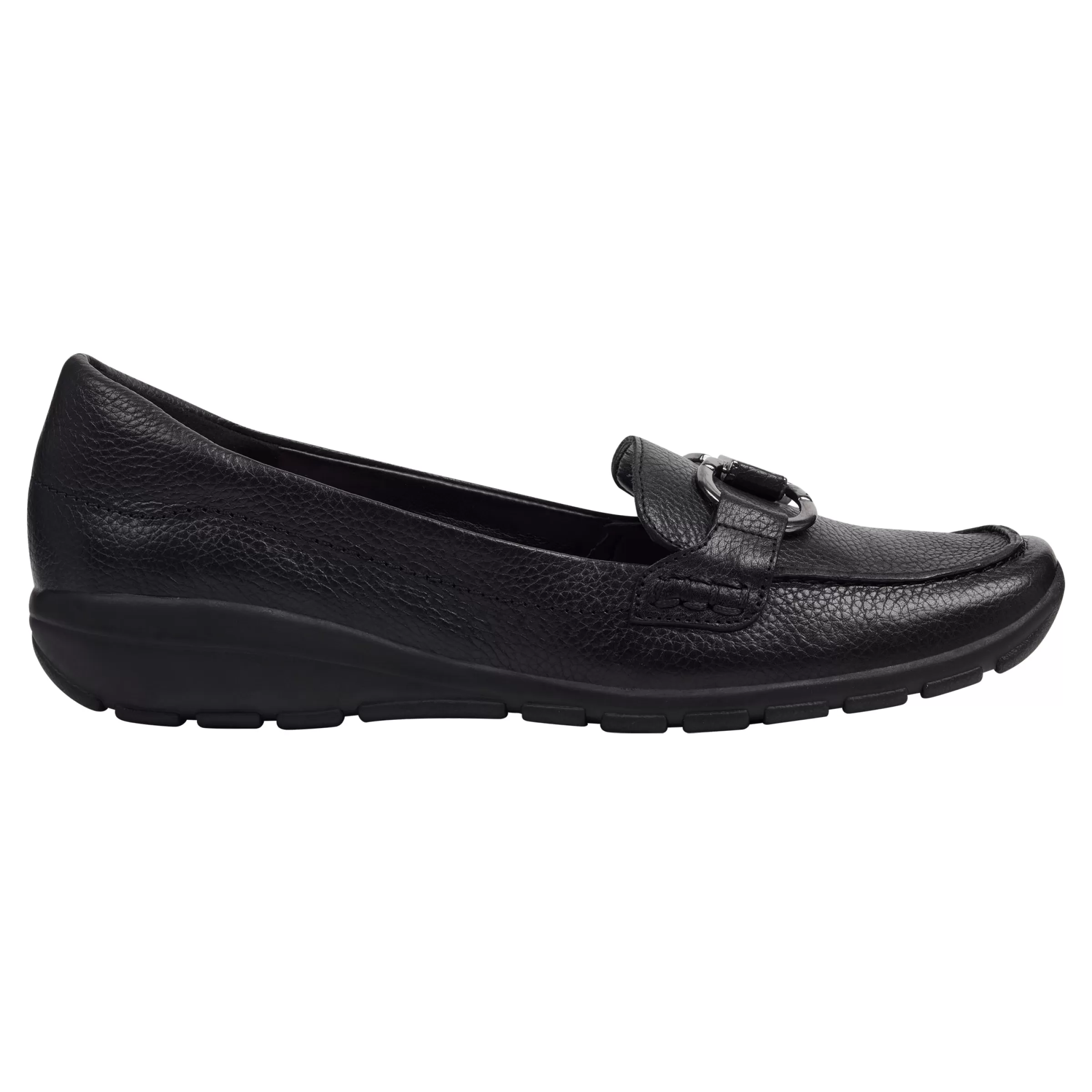 Loafers | Loafers-Easy Spirit Avienta Casual Loafers Black Leather