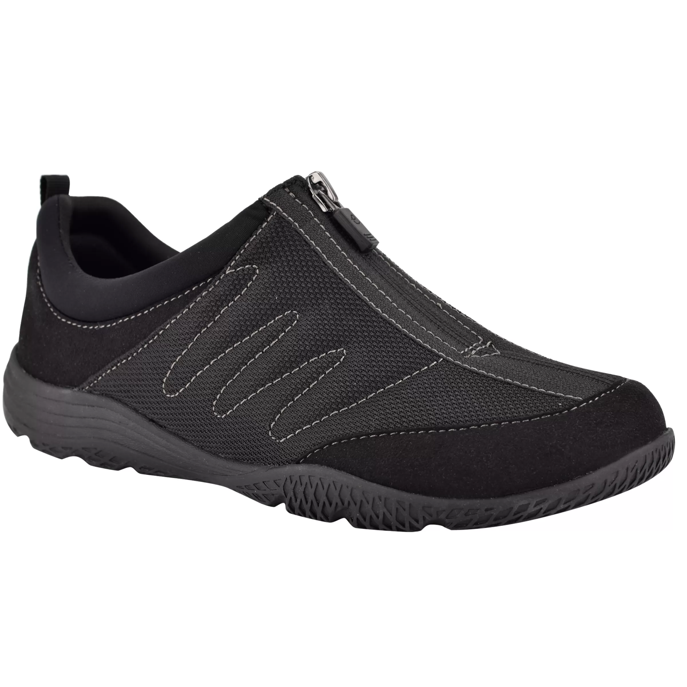 Slip Ons | Slip Ons-Easy Spirit Bestrong Walking Shoes Black Mesh