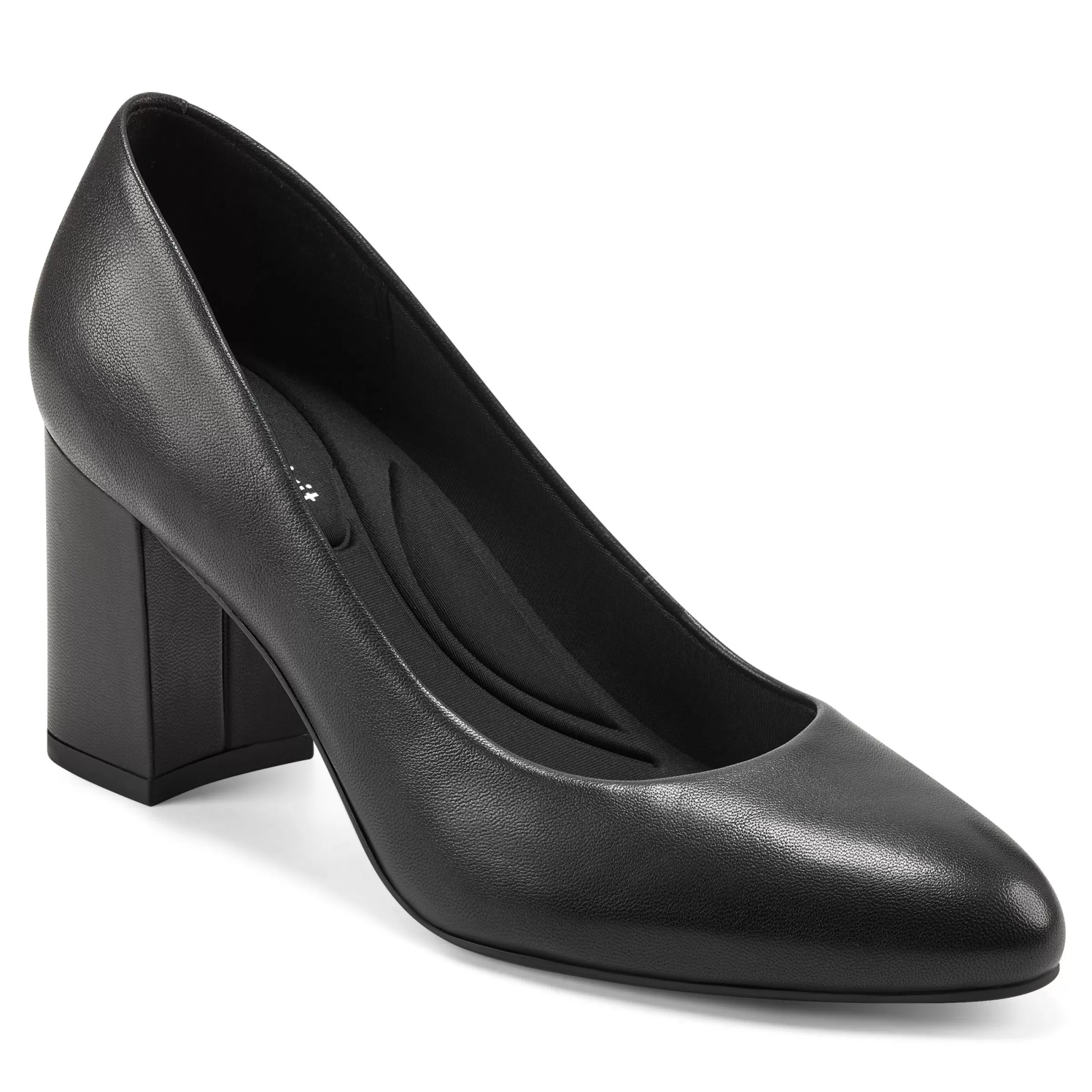 eFlex | eFlex-Easy Spirit Cadet Pumps Black Leather