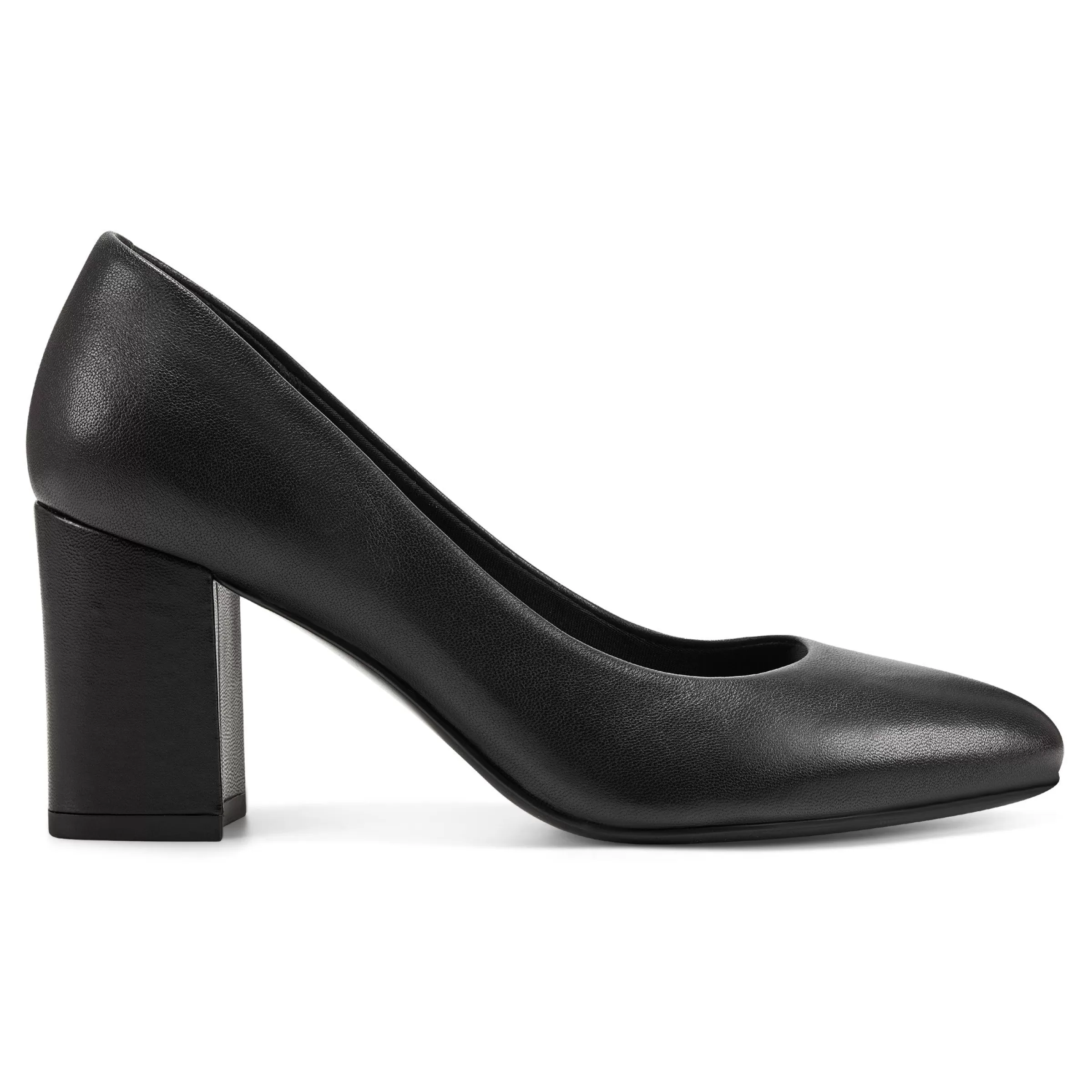 eFlex | eFlex-Easy Spirit Cadet Pumps Black Leather