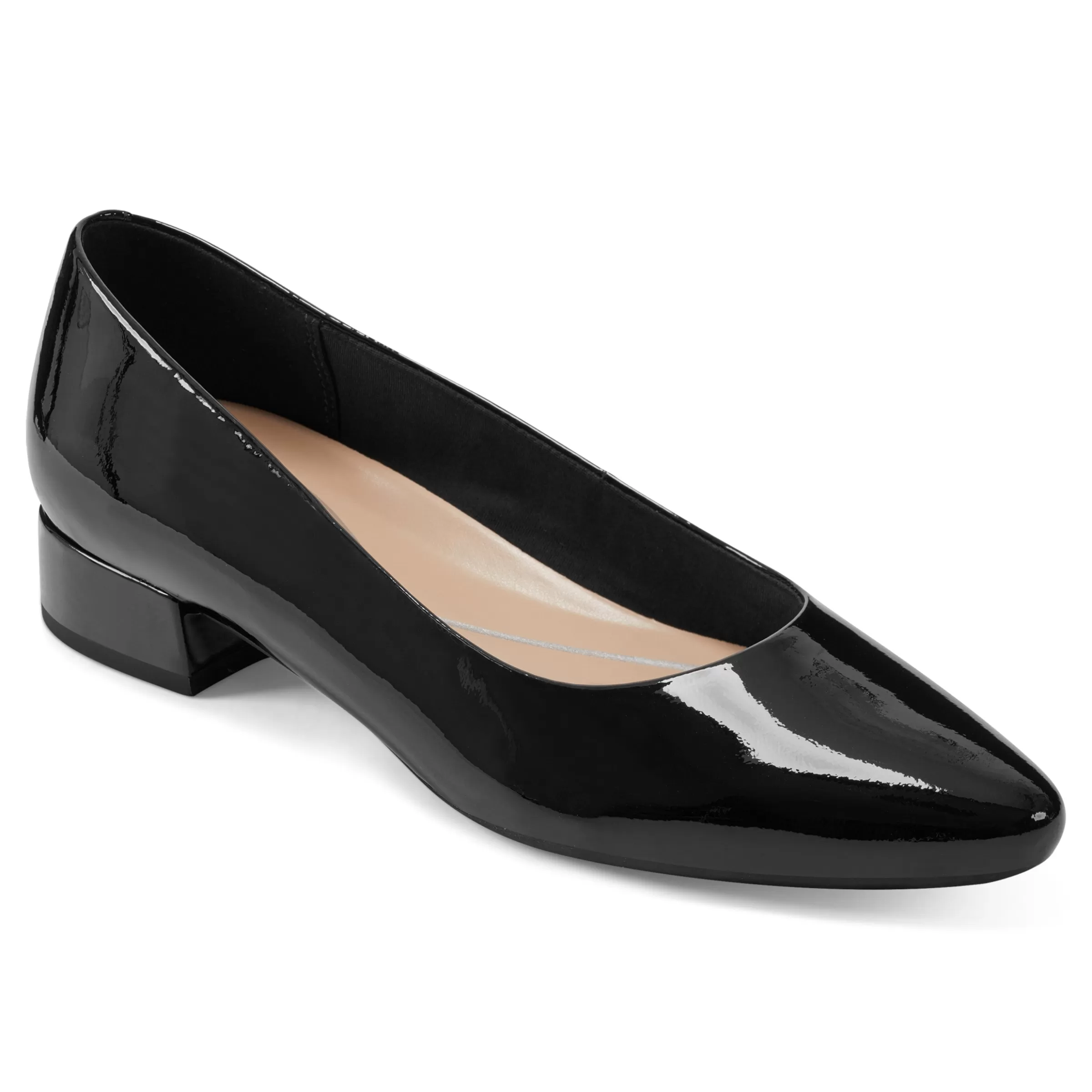 Caldise Low Heels | Low Heels-Easy Spirit Caldise Low Heel Dress Shoes Black