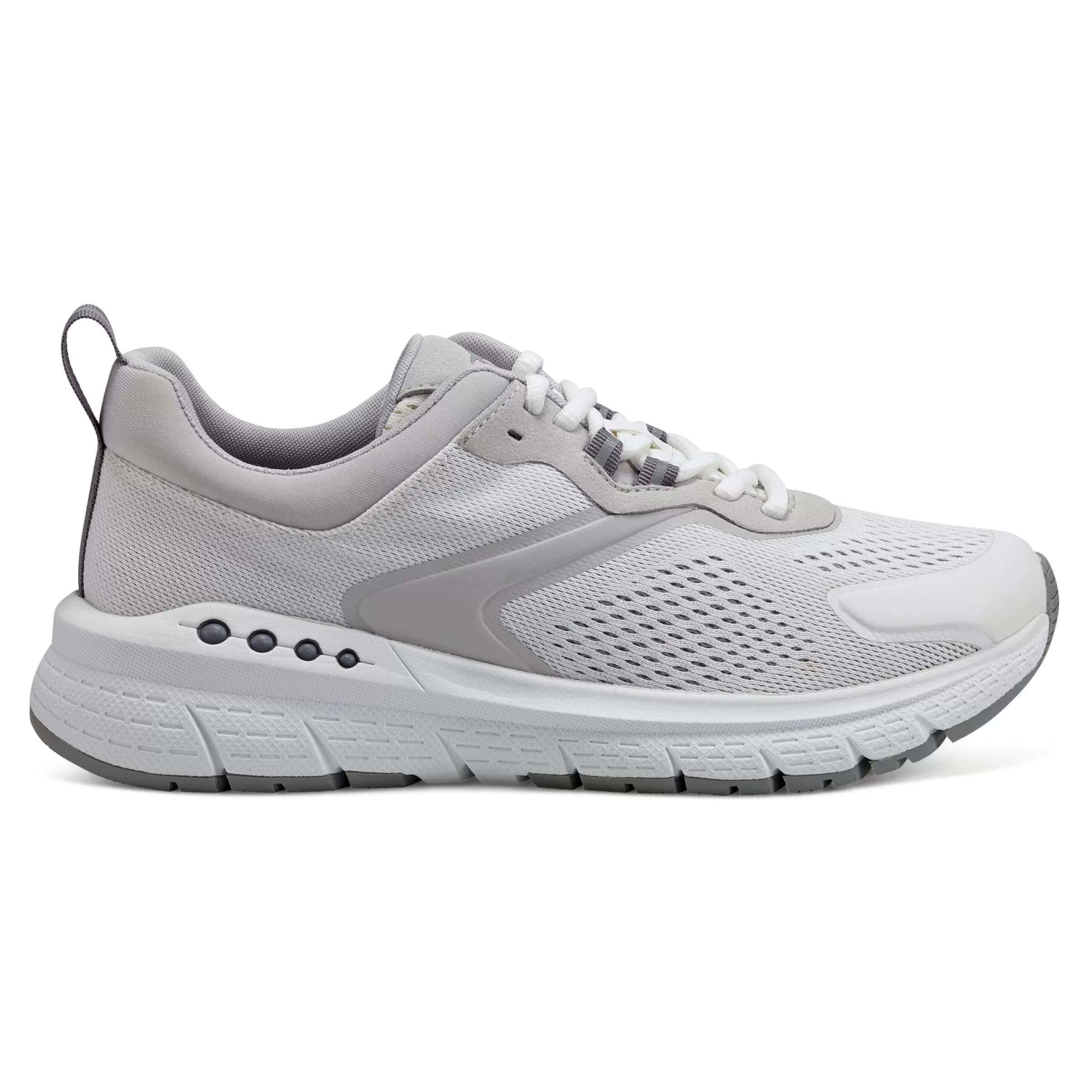 Sneakers | Sneakers-Easy Spirit Callahan Lace Up Sneakers Light Grey