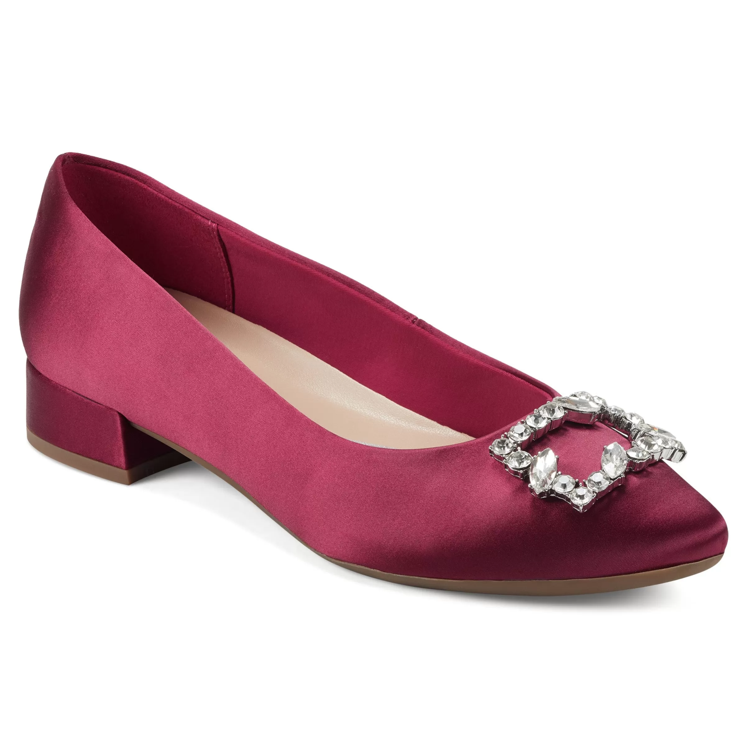 eFlex | eFlex-Easy Spirit Carisma Dress Pumps Red Satin