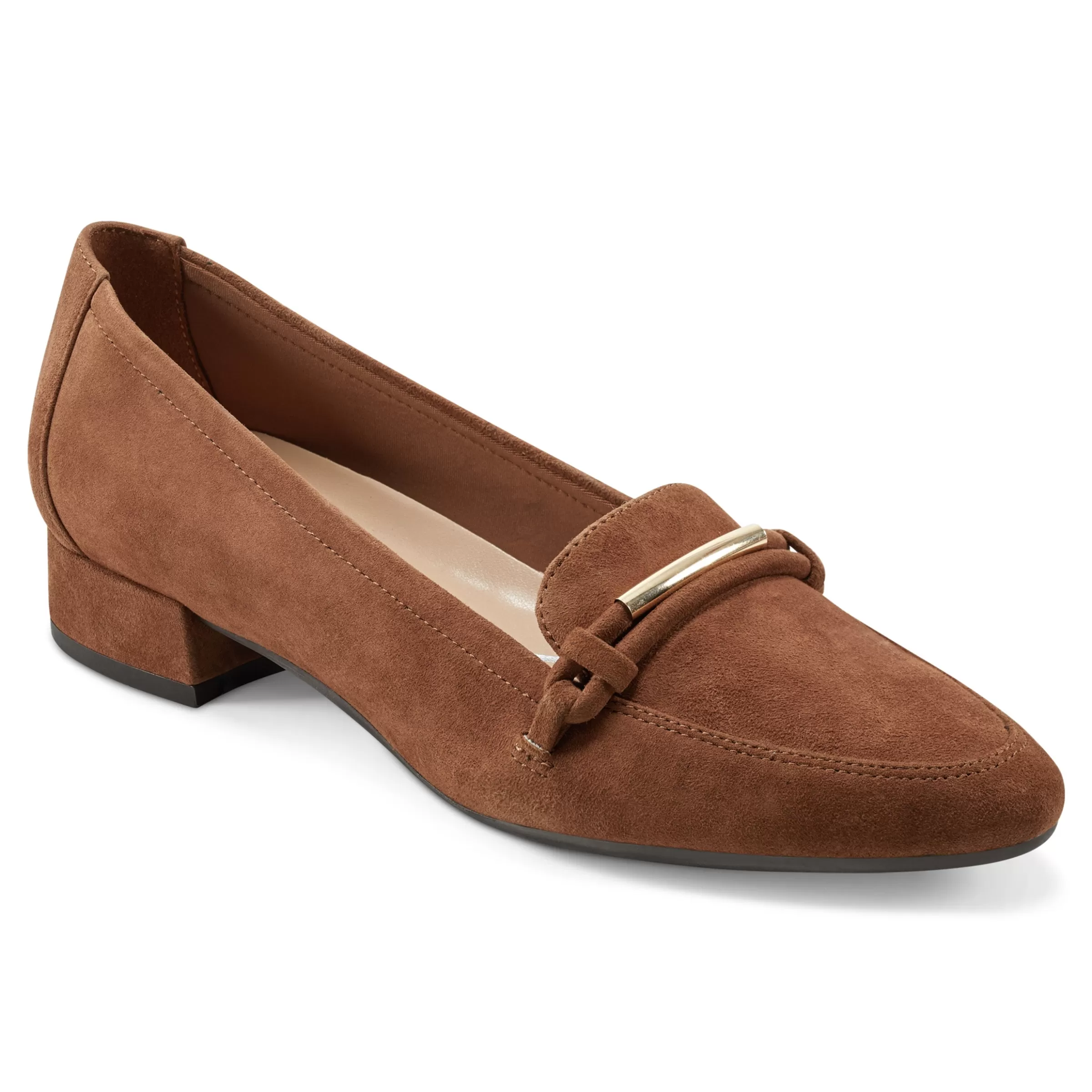 eFlex | eFlex-Easy Spirit Carlina Dress Pumps Brown Suede