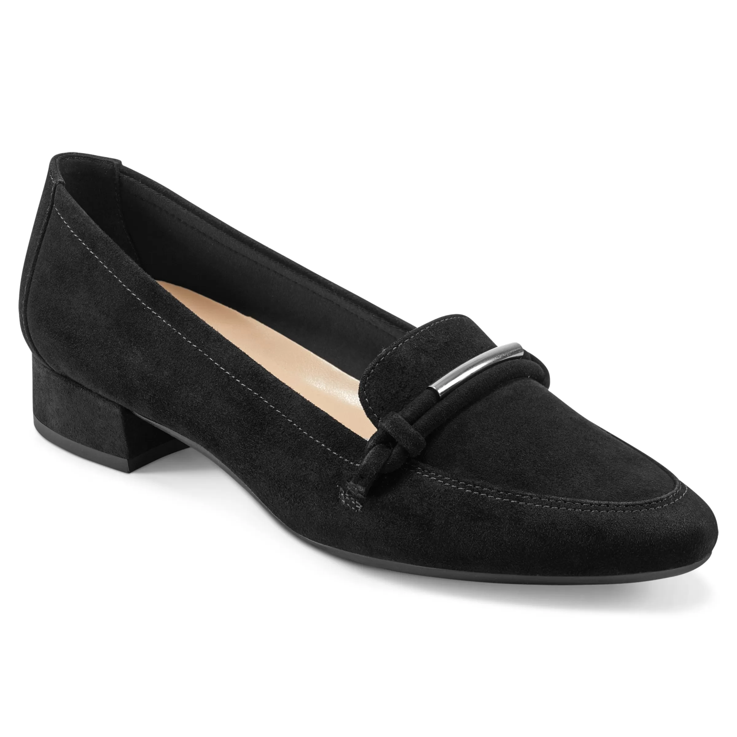 eFlex | eFlex-Easy Spirit Carlina Dress Pumps Black Suede