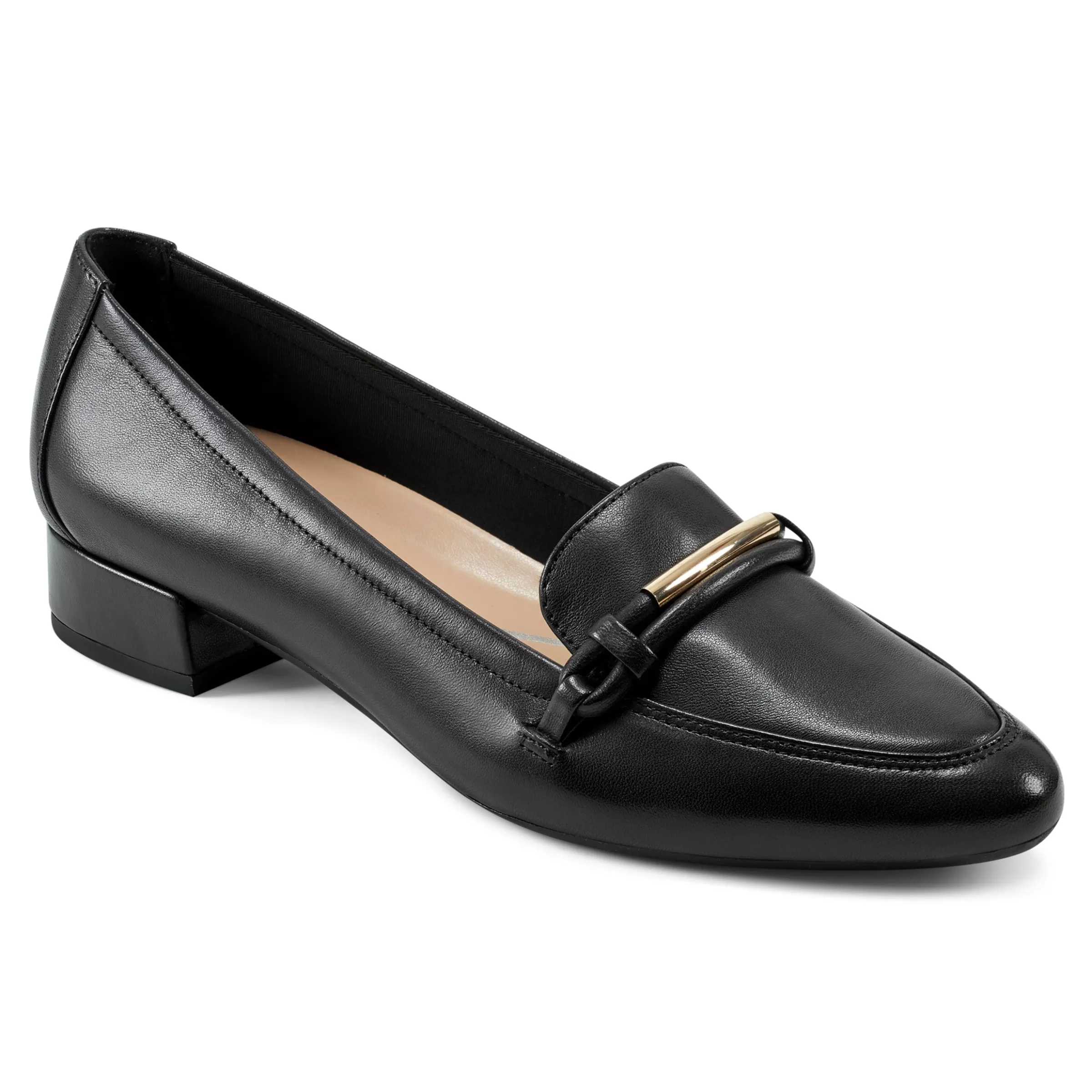 Low Heels | eFlex-Easy Spirit Carlina Dress Pumps Black Leather