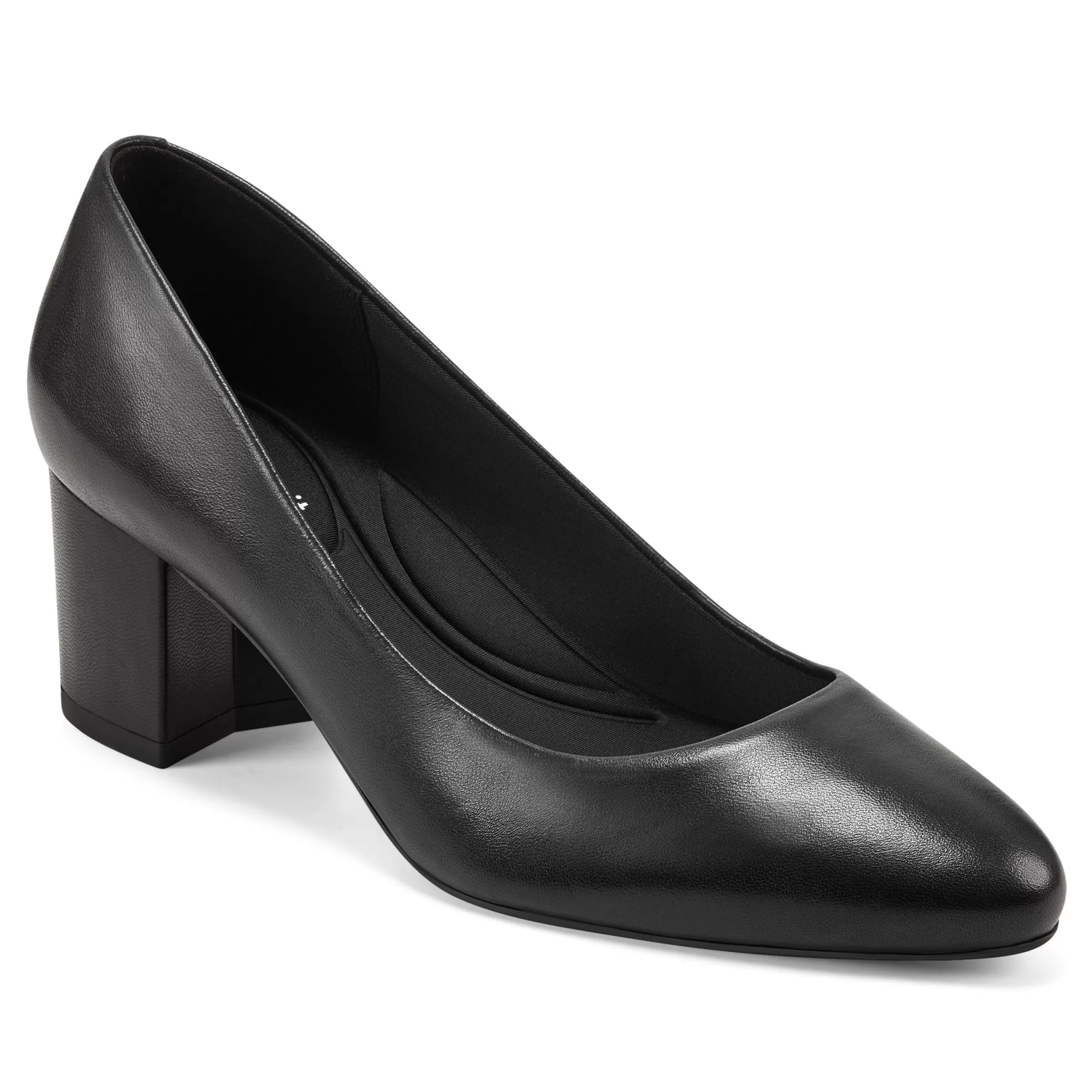 Cosma Pumps | Mid Heels-Easy Spirit Cosma Pumps Black Leather