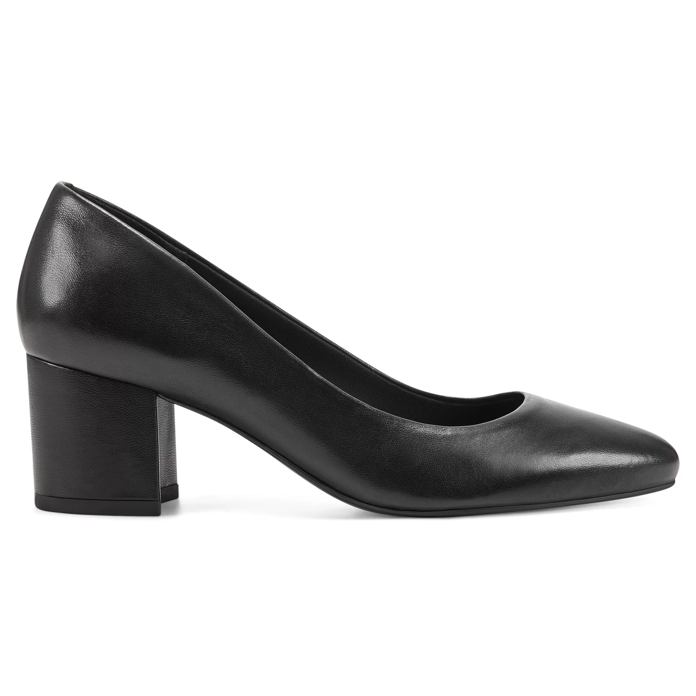 Cosma Pumps | Mid Heels-Easy Spirit Cosma Pumps Black Leather