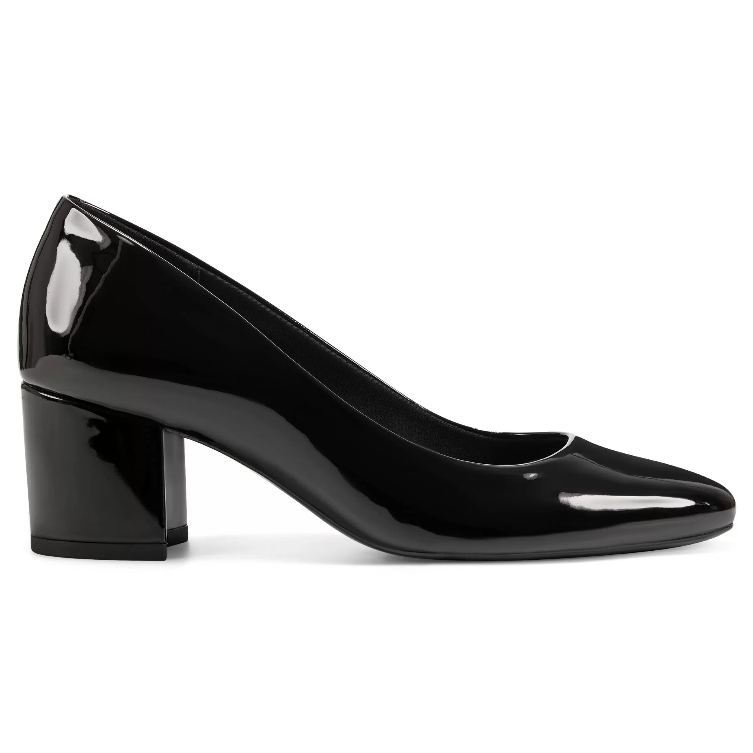 Cosma Pumps | Mid Heels-Easy Spirit Cosma Pumps Black Patent