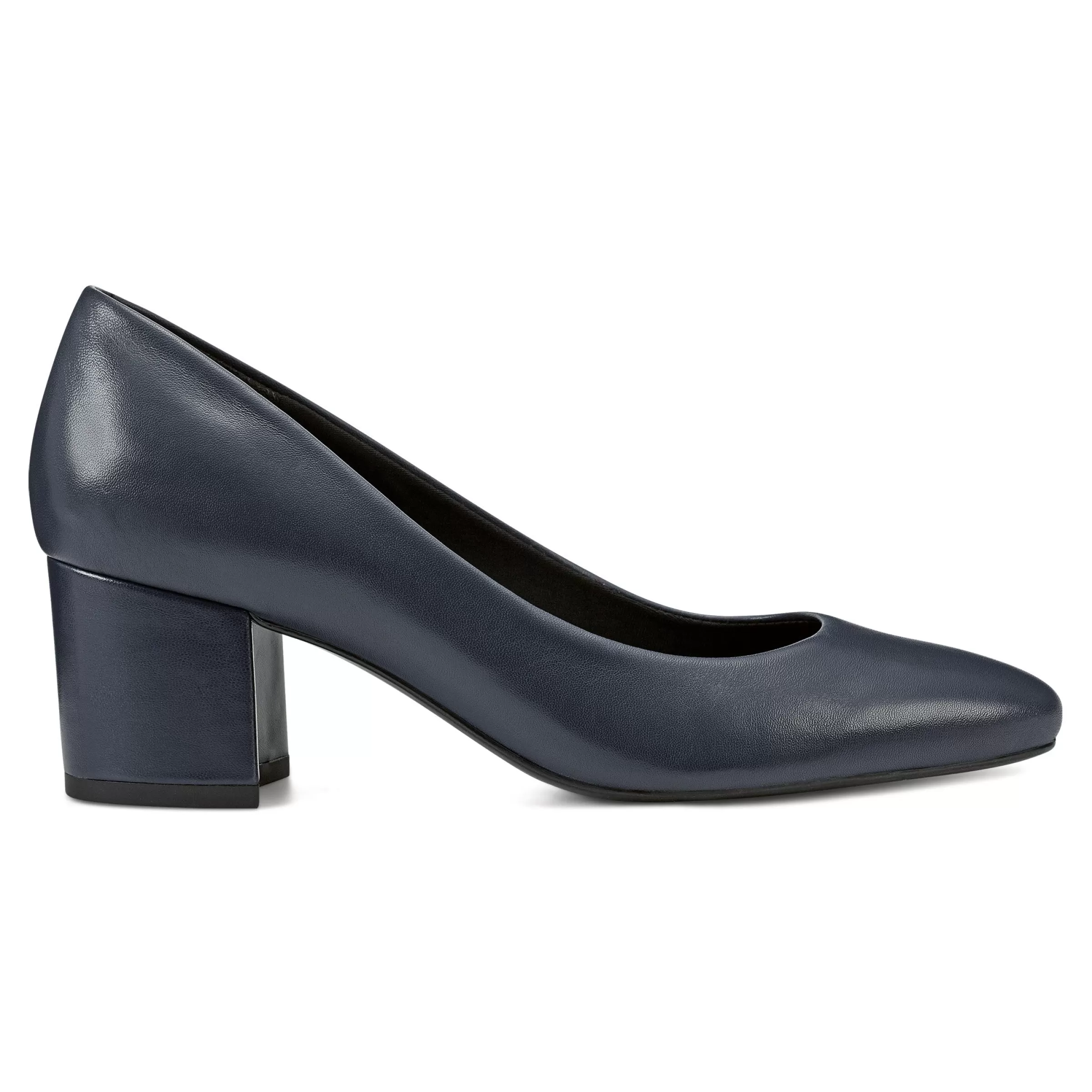 Cosma Pumps | Mid Heels-Easy Spirit Cosma Pumps Navy Leather