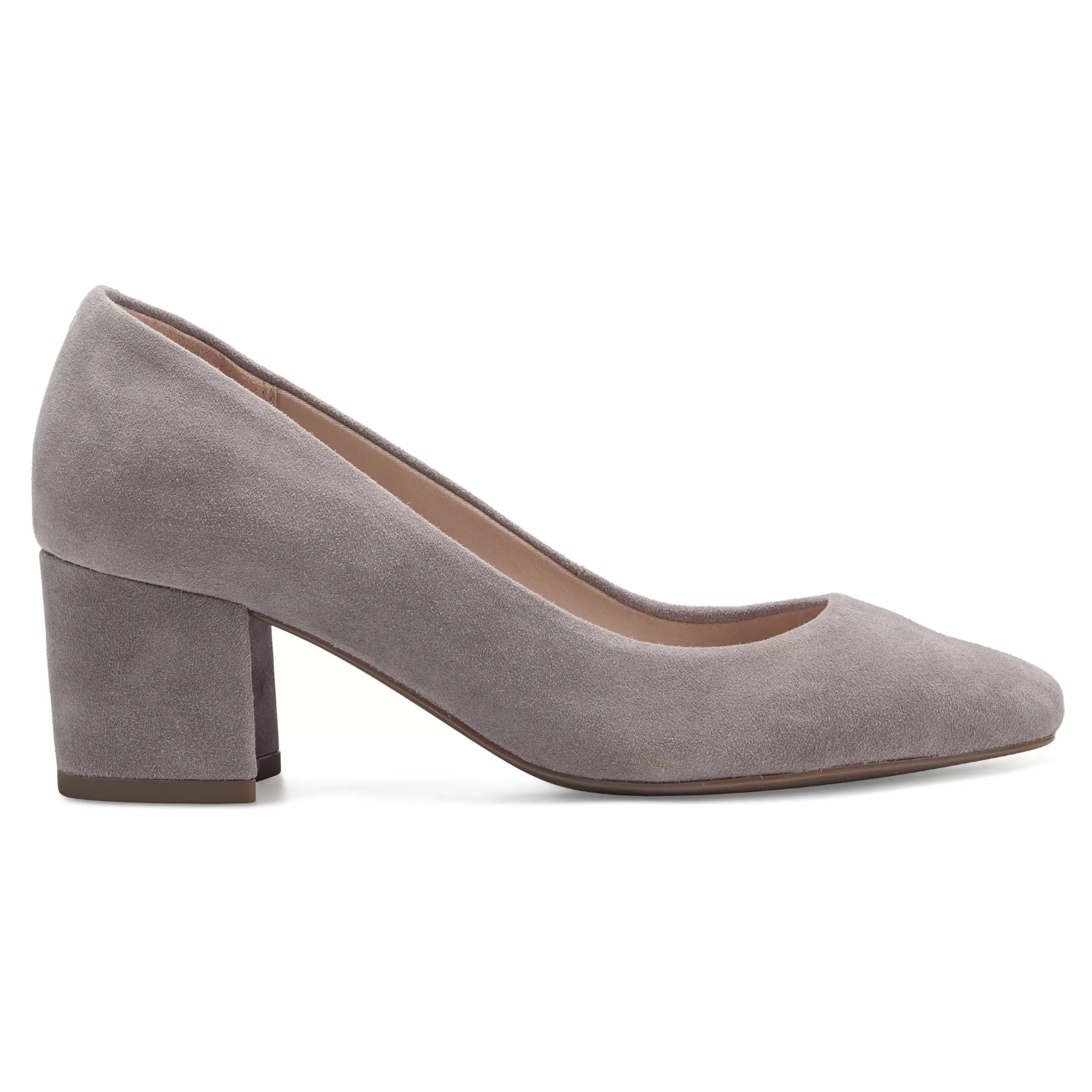 Cosma Pumps | Mid Heels-Easy Spirit Cosma Pumps Taupe Suede