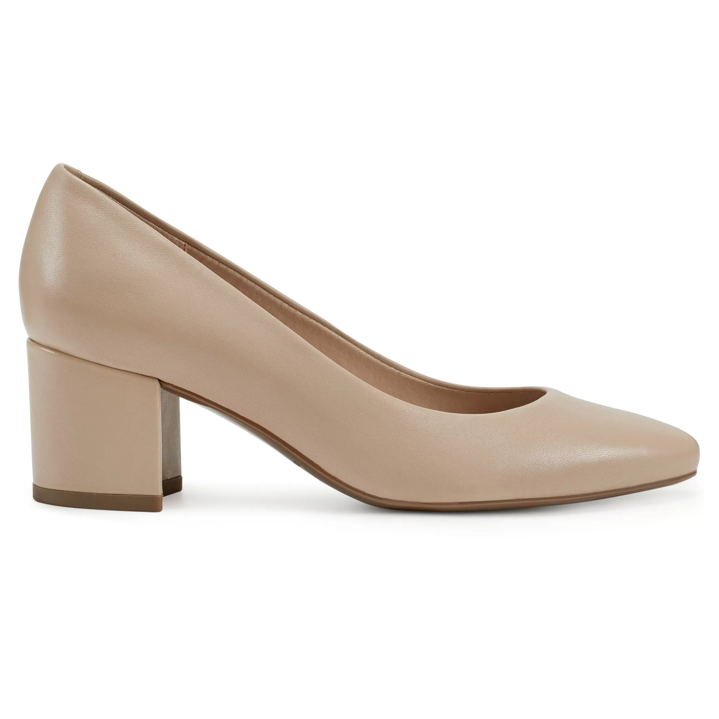 Cosma Pumps | Mid Heels-Easy Spirit Cosma Pumps Light Natural Leather