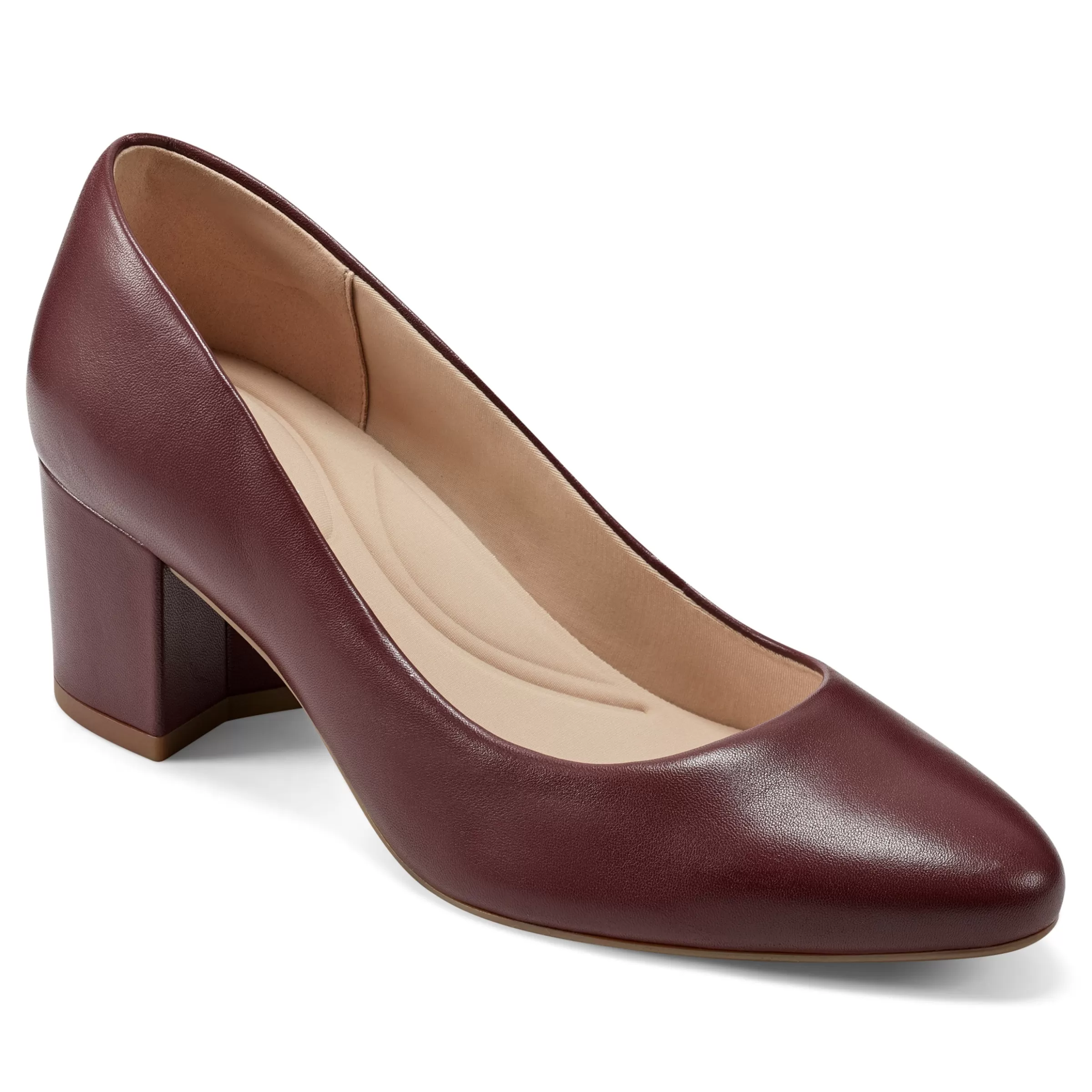 Cosma Pumps | Mid Heels-Easy Spirit Cosma Pumps Deep Red