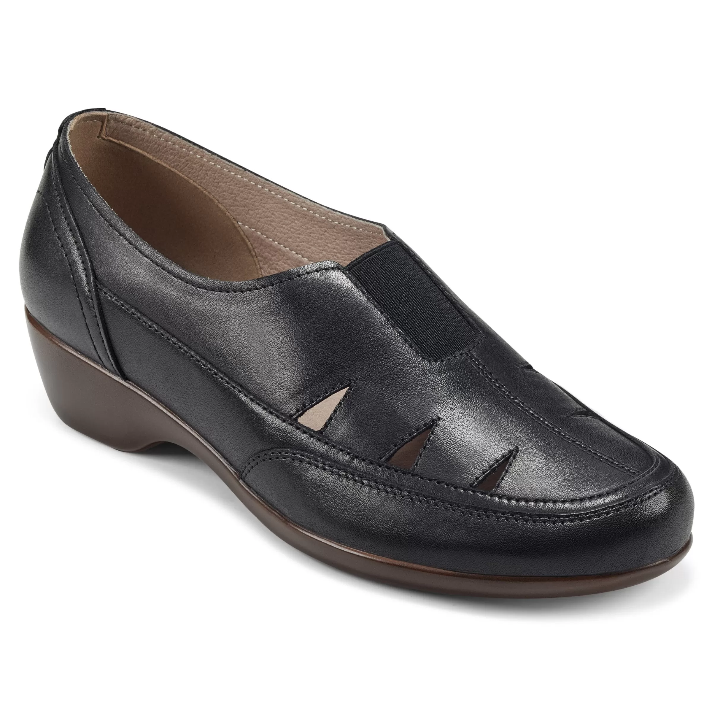 Mules | Mules-Easy Spirit Daisie Casual Slip On Shoes Black Leather