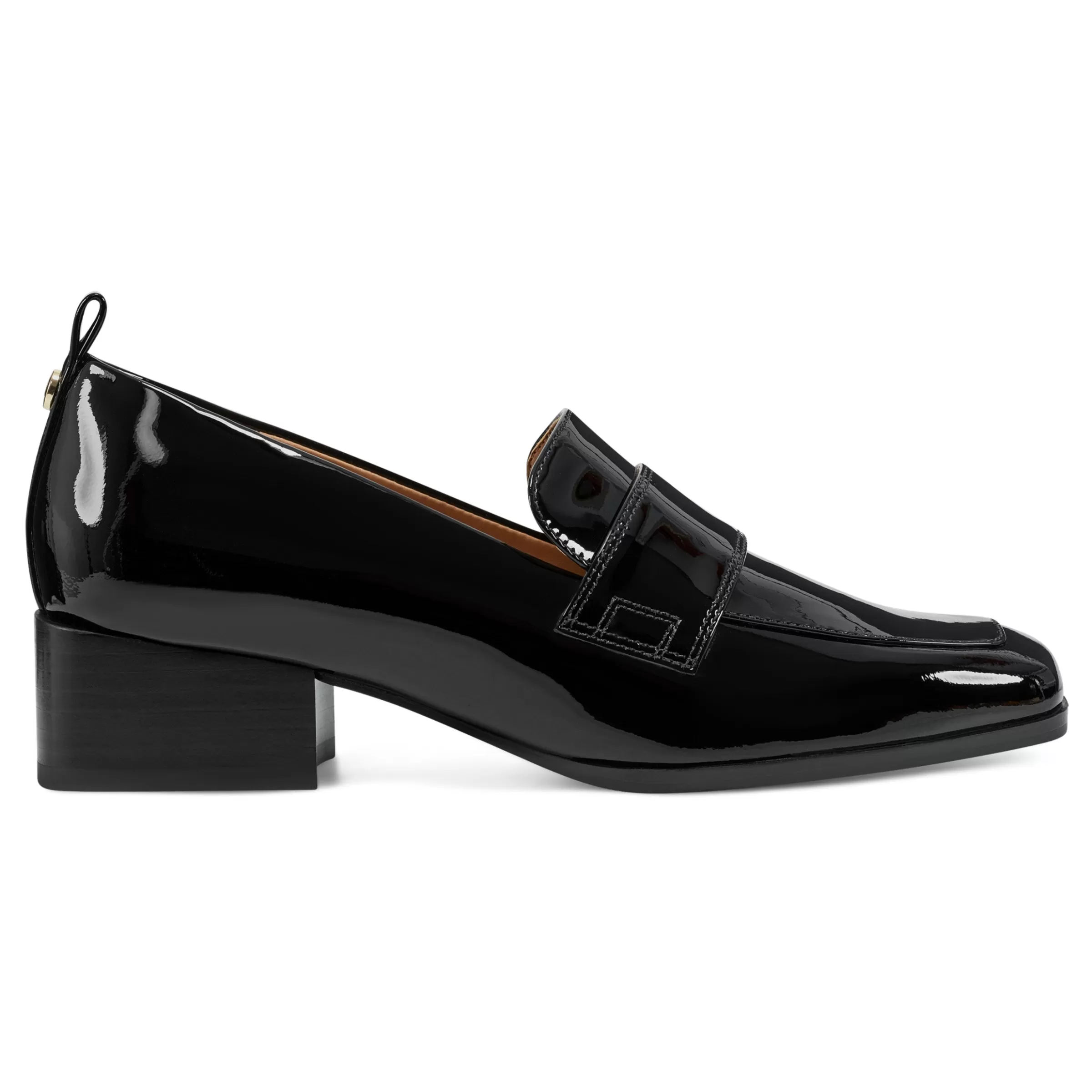 eFlex | eFlex-Easy Spirit Darlene Dress Loafers Black Patent Leather