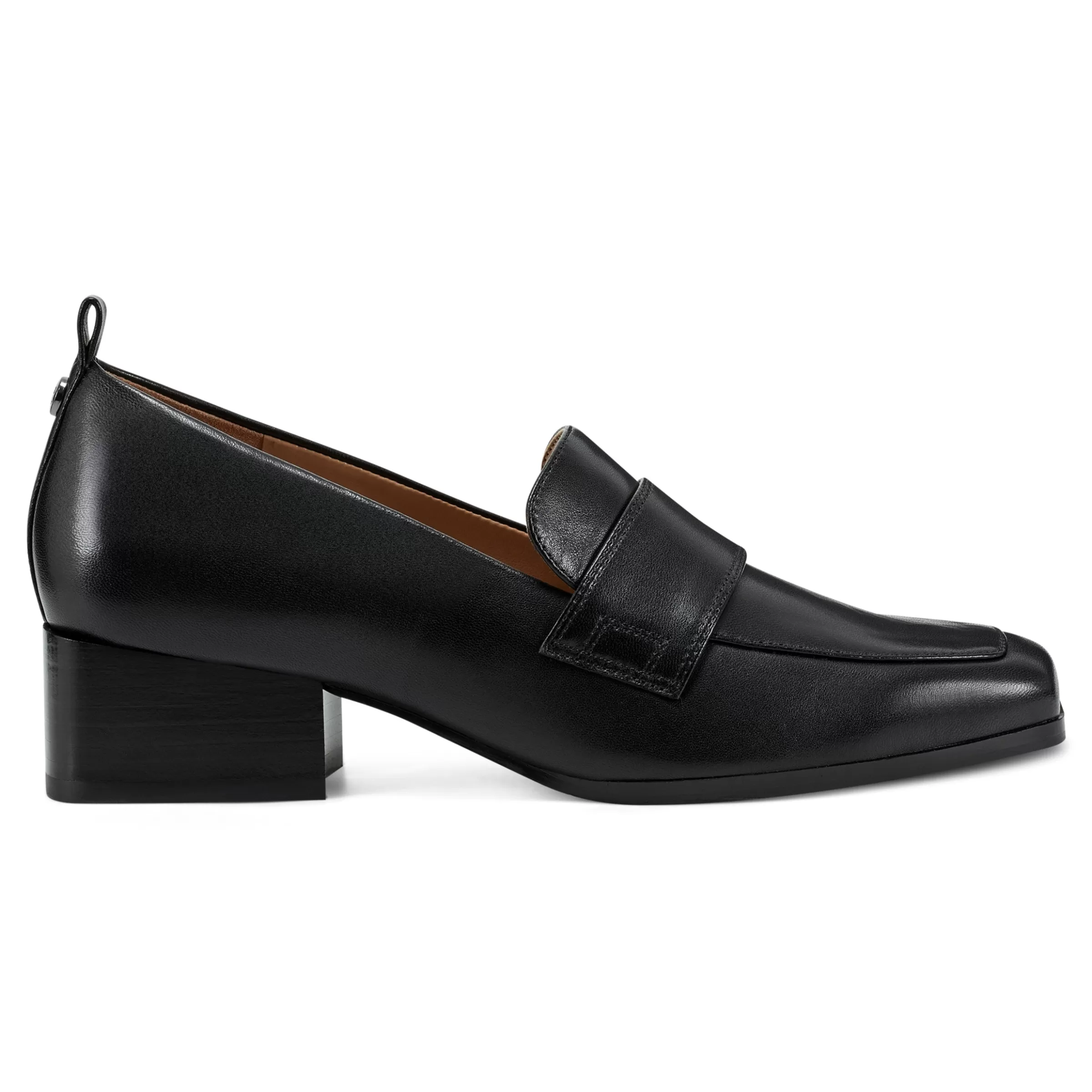 eFlex | eFlex-Easy Spirit Darlene Dress Loafers Black Leather