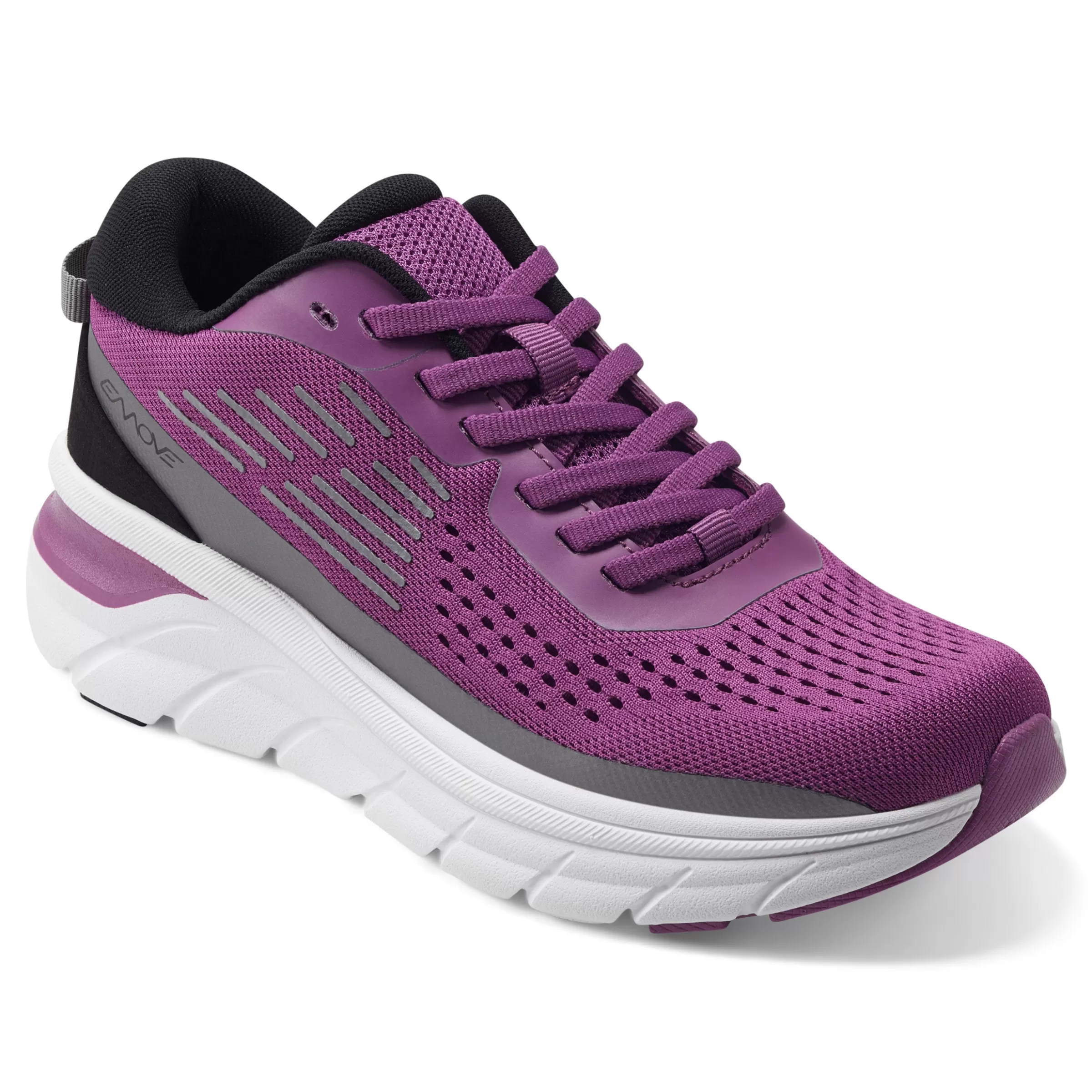 eMove | Mel Walking Shoes-Easy Spirit Denise Austin Mel EMOVE Walking Shoes Plum Mesh