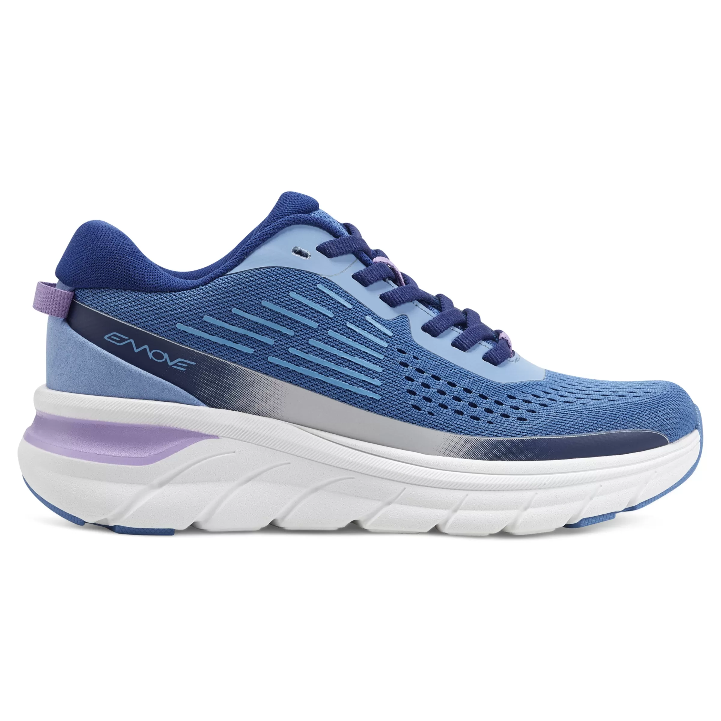 eMove | Mel Walking Shoes-Easy Spirit Denise Austin Mel EMOVE Walking Shoes Blue Mesh