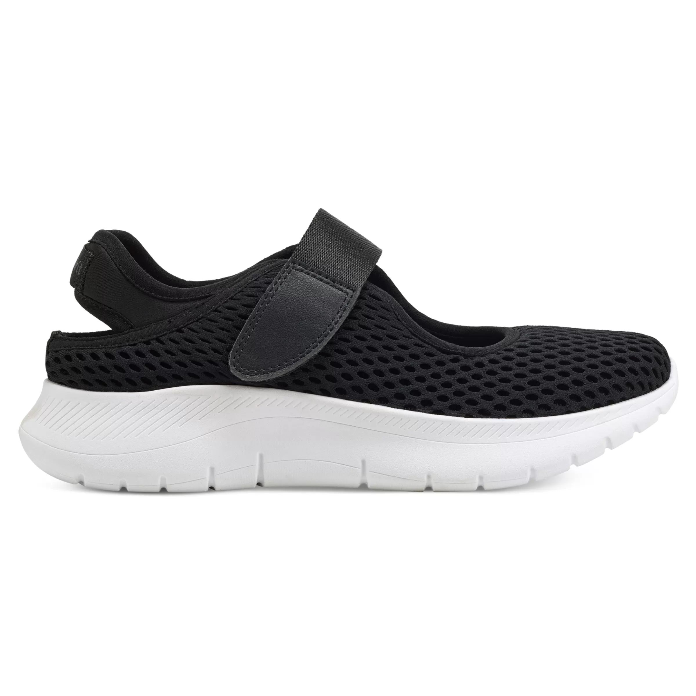 Slip Ons | Slip Ons-Easy Spirit Denise Austin Pheba Casual Mary Janes Black Mesh