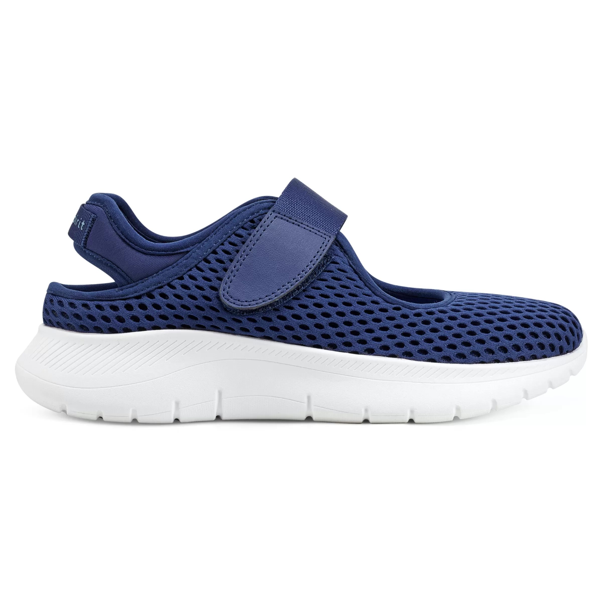 Slip Ons | Slip Ons-Easy Spirit Denise Austin Pheba Casual Mary Janes Navy Mesh