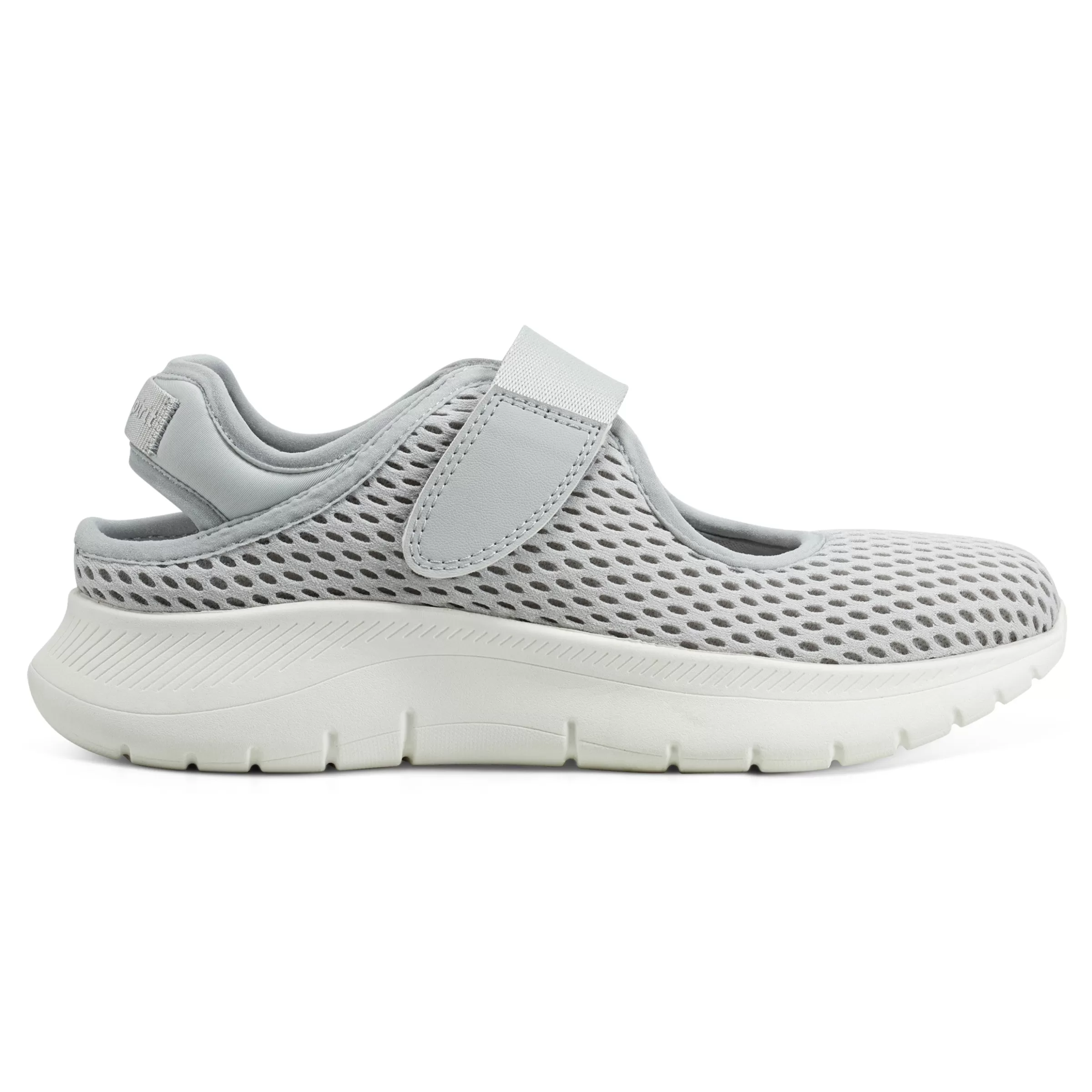 Slip Ons | Slip Ons-Easy Spirit Denise Austin Pheba Casual Mary Janes Grey Mesh