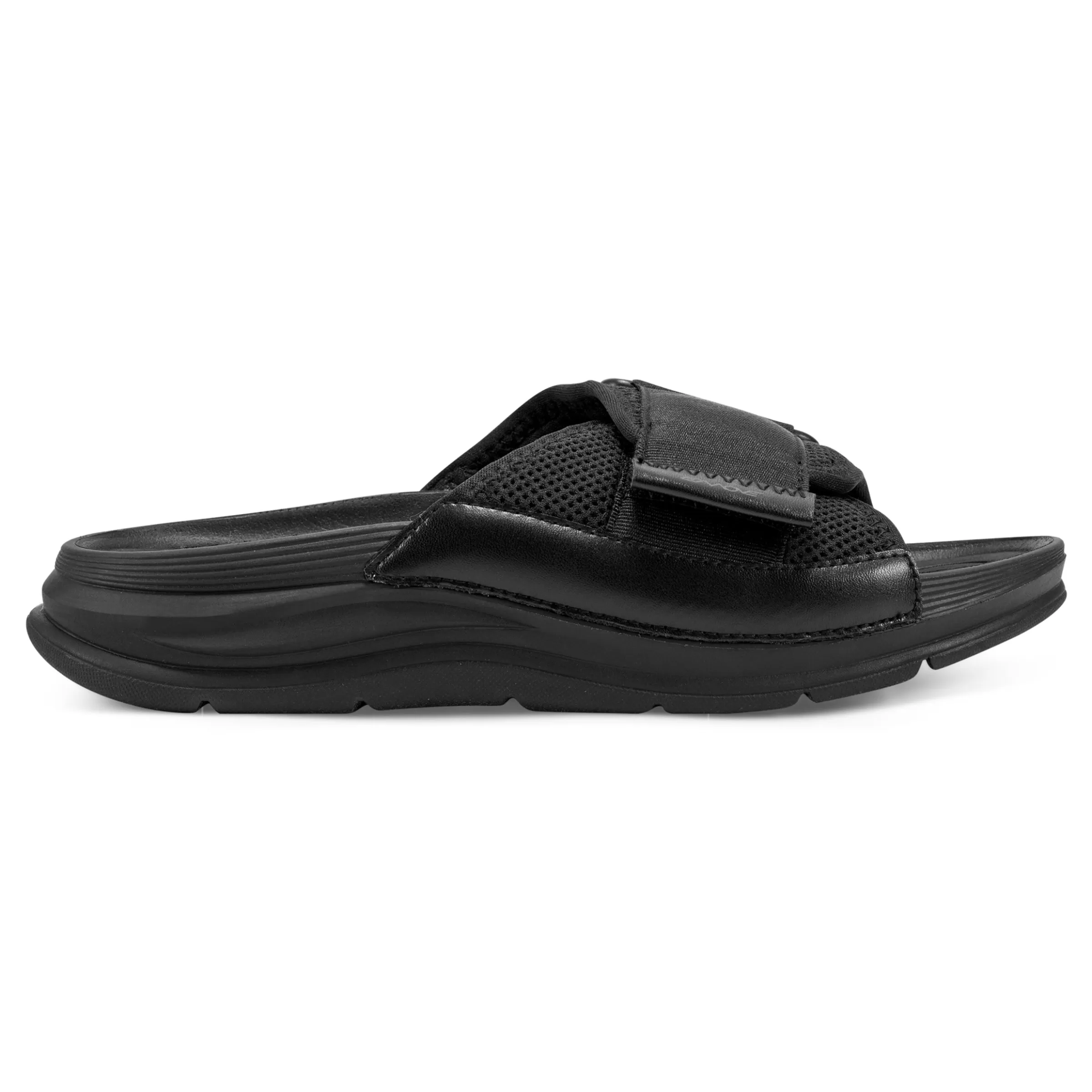 eMove | Sport-Easy Spirit Denise Austin Rejoov Slide Sandals Black