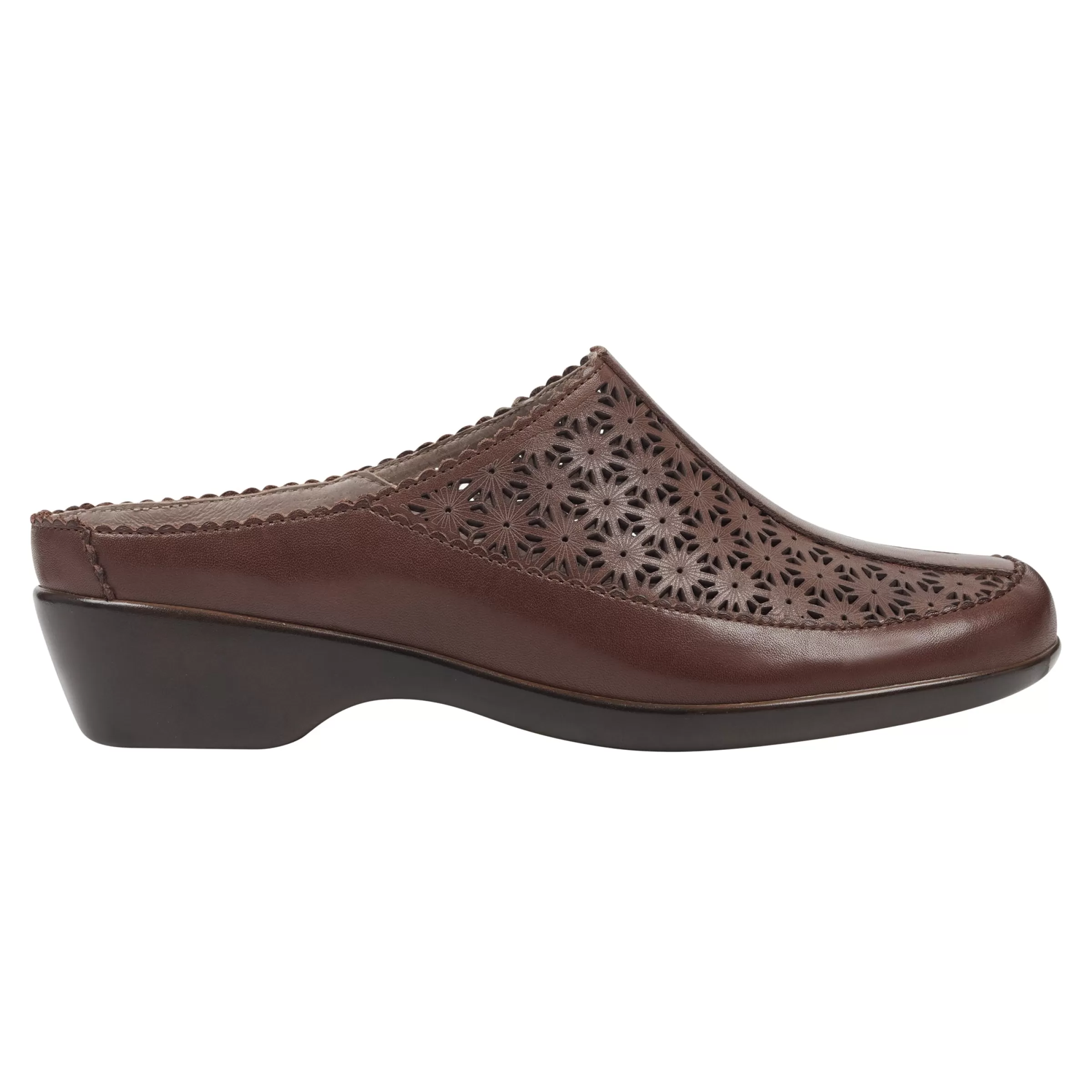 Mules | Mules-Easy Spirit Dusk Mule Clogs Brown Leather