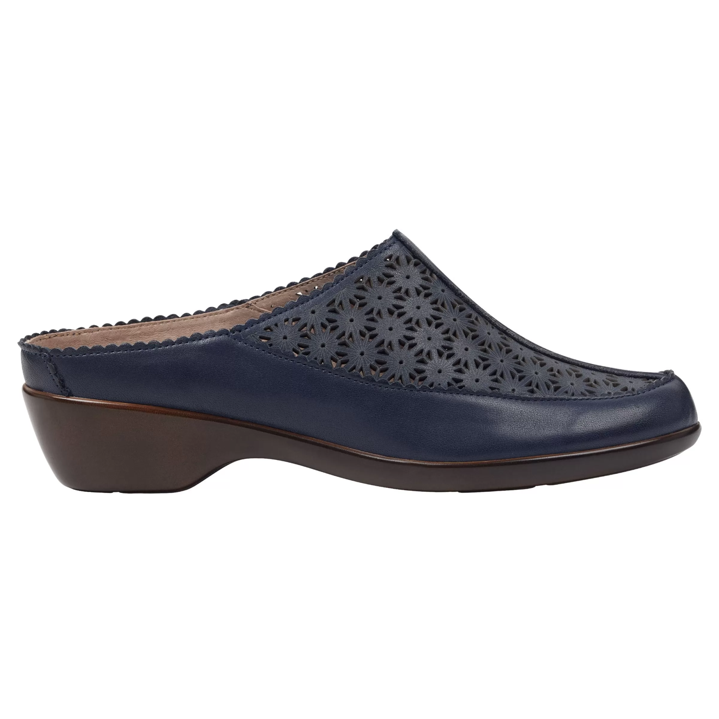 Mules | Mules-Easy Spirit Dusk Mule Clogs Navy Leather