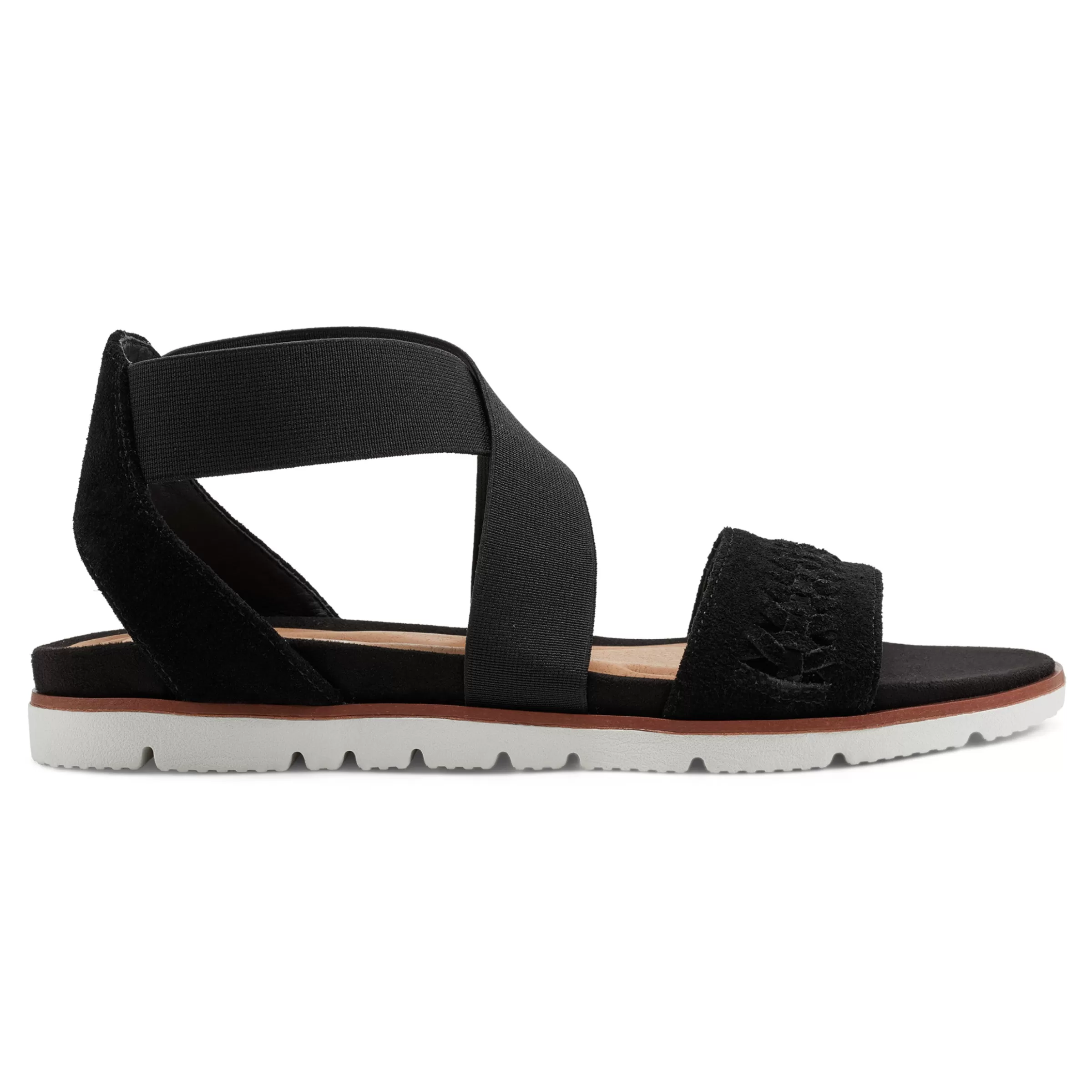 Casual | Flats-Easy Spirit Earla Casual Sandals Black