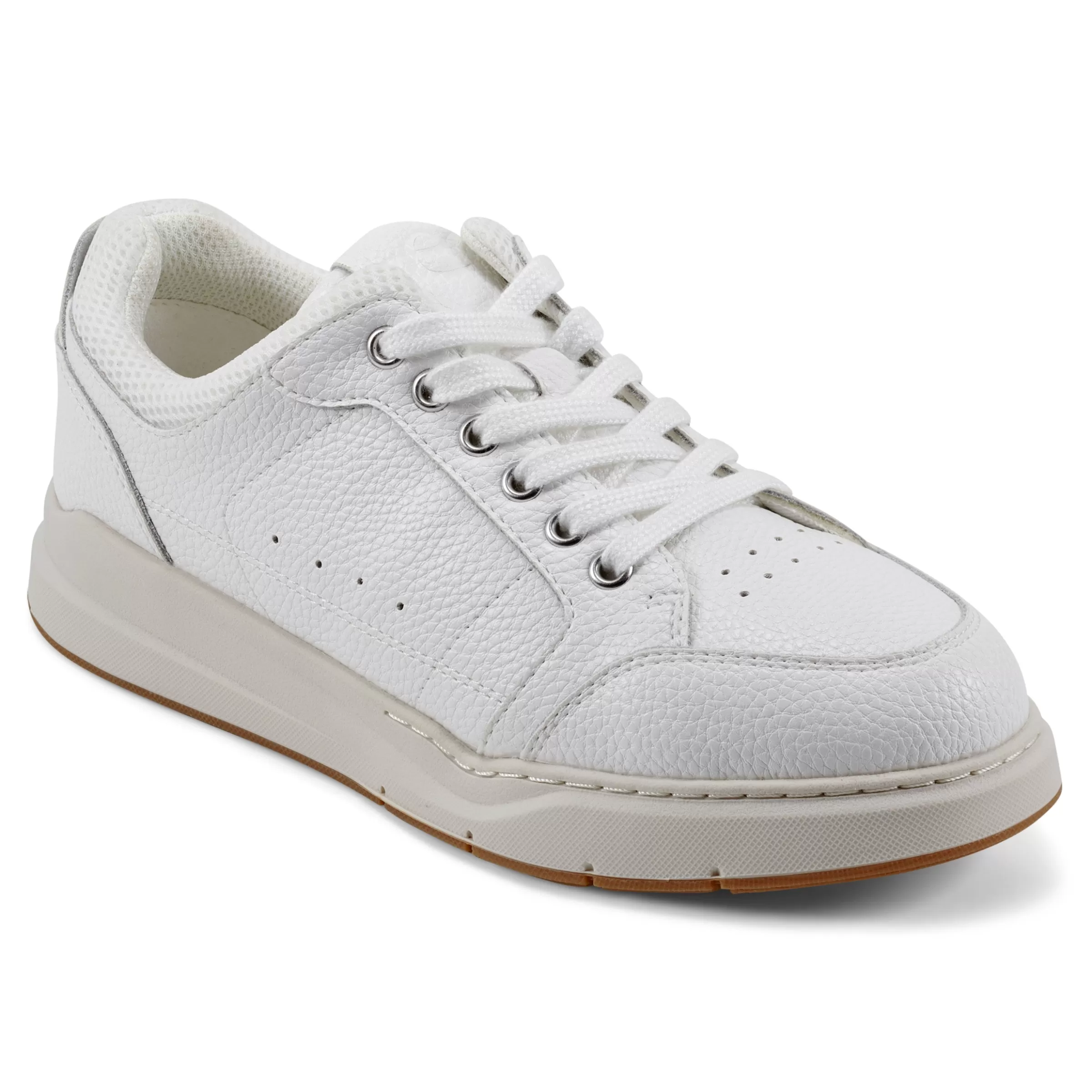 Sneakers | Sneakers-Easy Spirit x Denise Austin Dilli Lace-up Court Sneakers White Leather Neutral