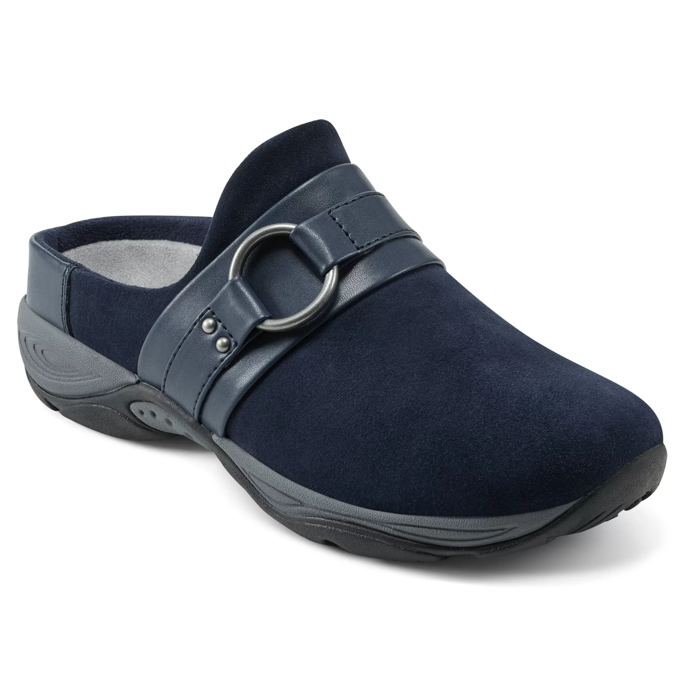 Explore24 | Explore24-Easy Spirit Eleena Clogs Navy Suede