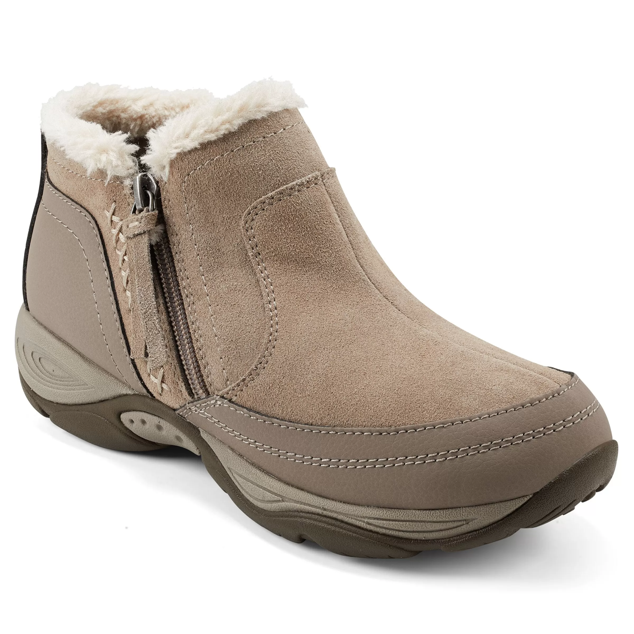 Explore24 | Explore24-Easy Spirit Epic Cold Weather Booties Tan Suede