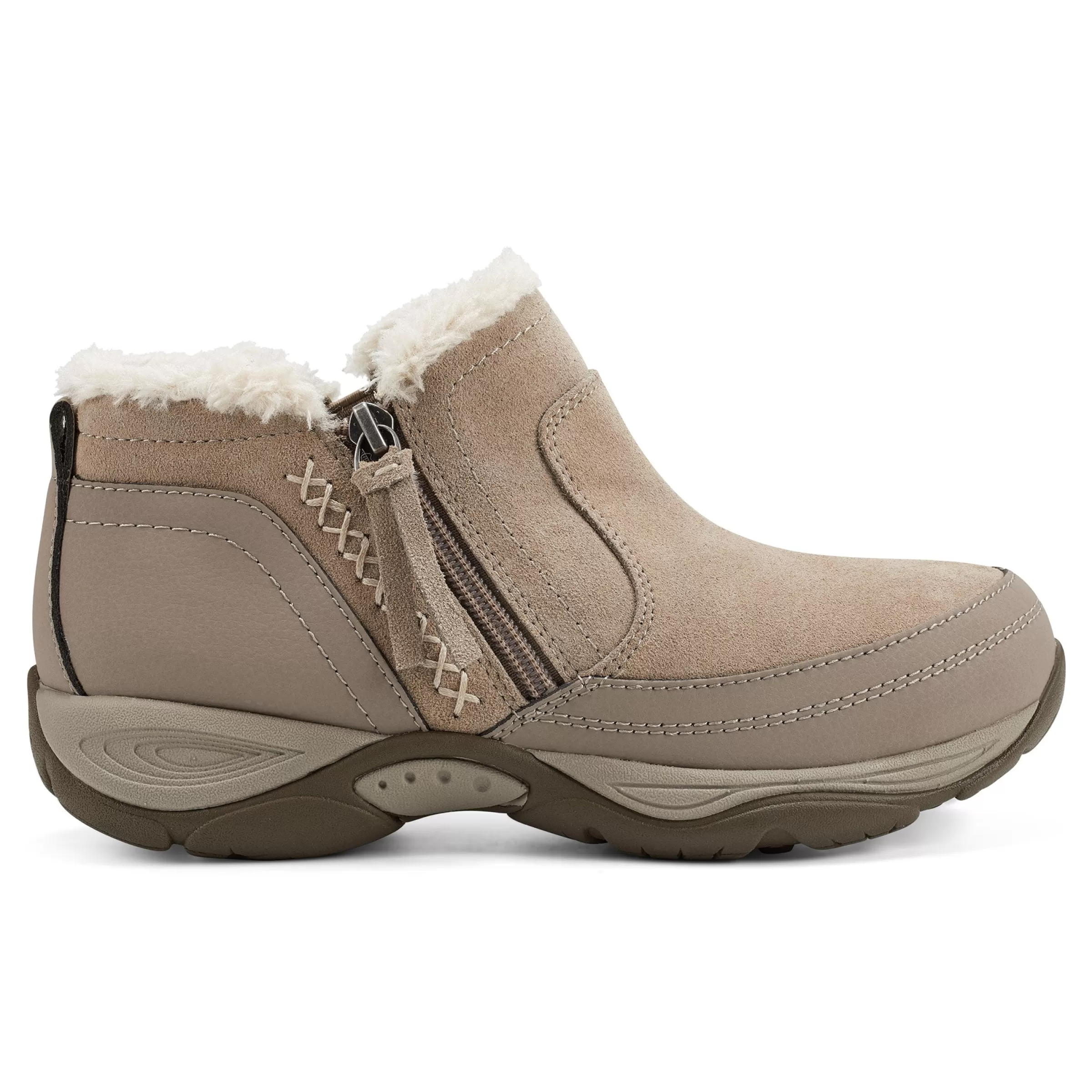 Explore24 | Explore24-Easy Spirit Epic Cold Weather Booties Tan Suede