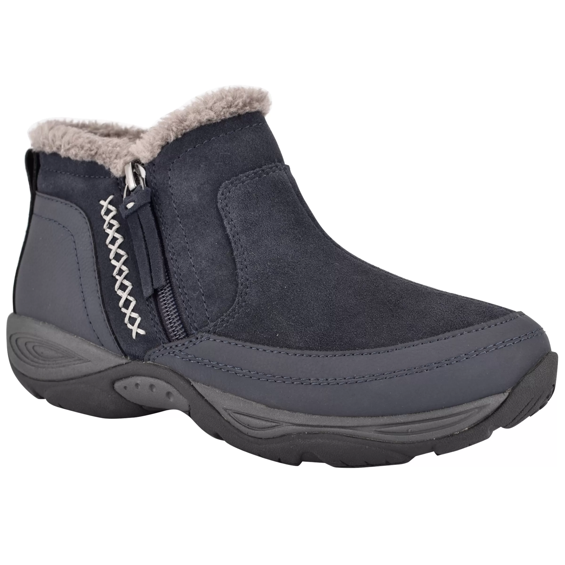 Explore24 | Explore24-Easy Spirit Epic Cold Weather Booties Navy Suede