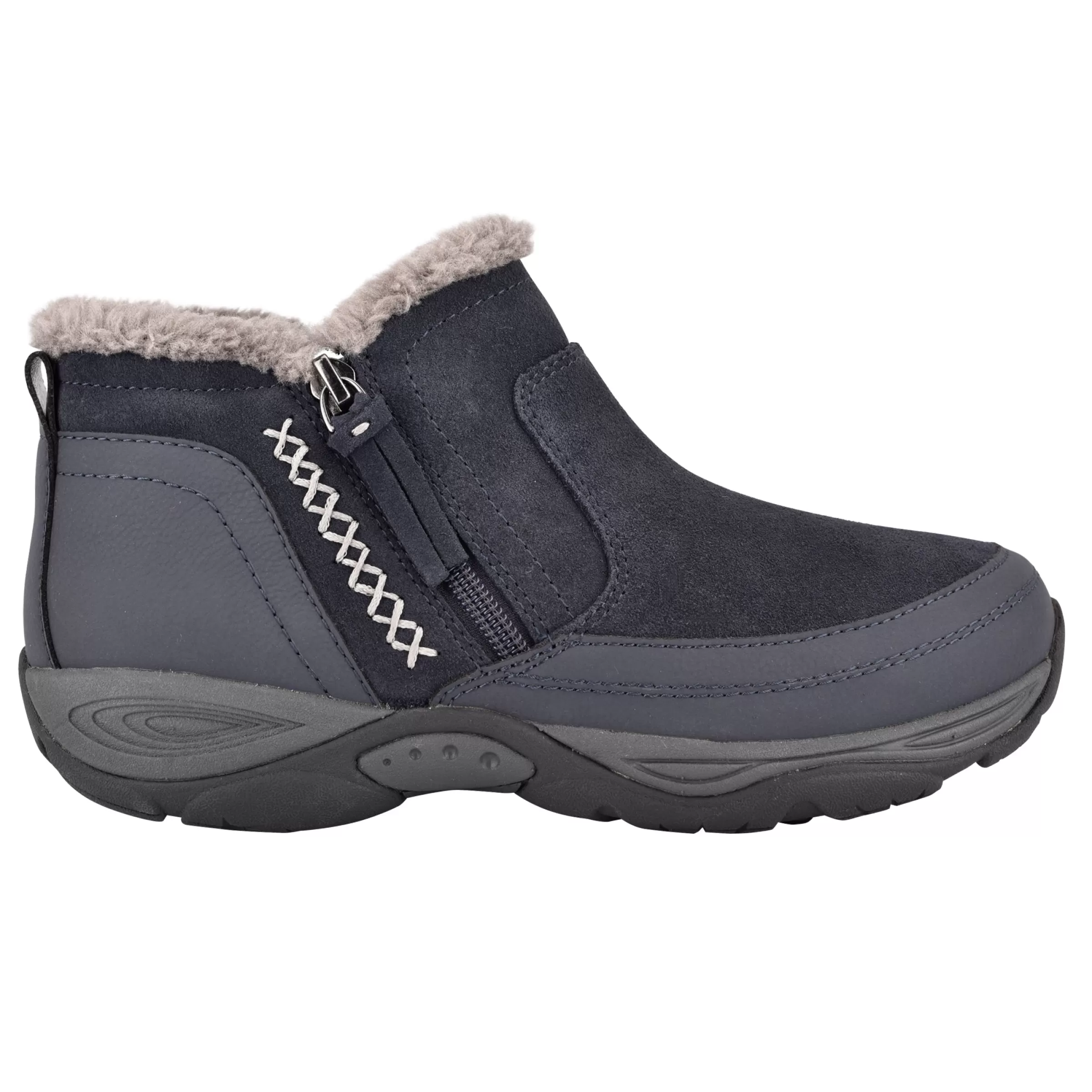 Explore24 | Explore24-Easy Spirit Epic Cold Weather Booties Navy Suede