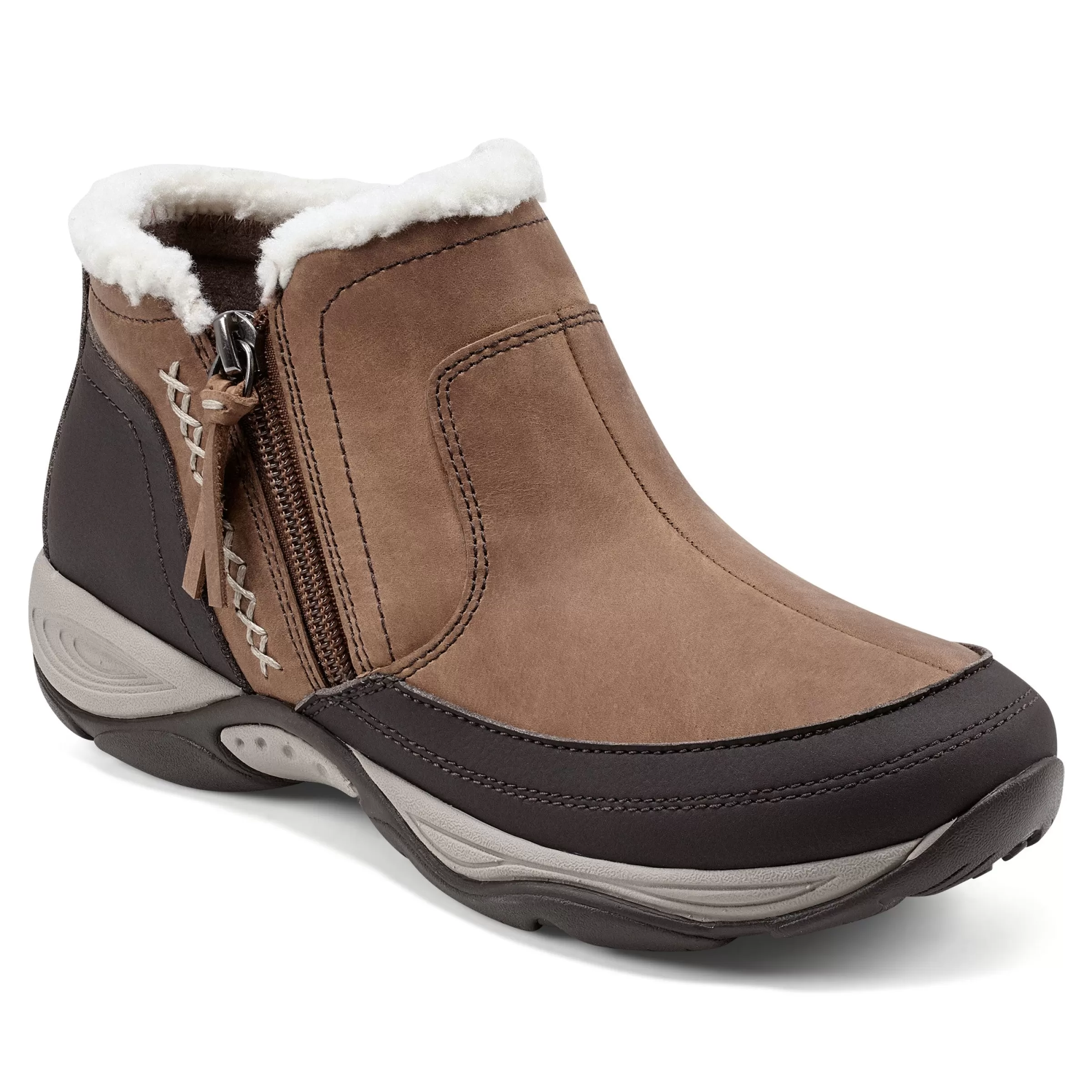 Explore24 | Explore24-Easy Spirit Epic Cold Weather Booties Tan/Brown Multi