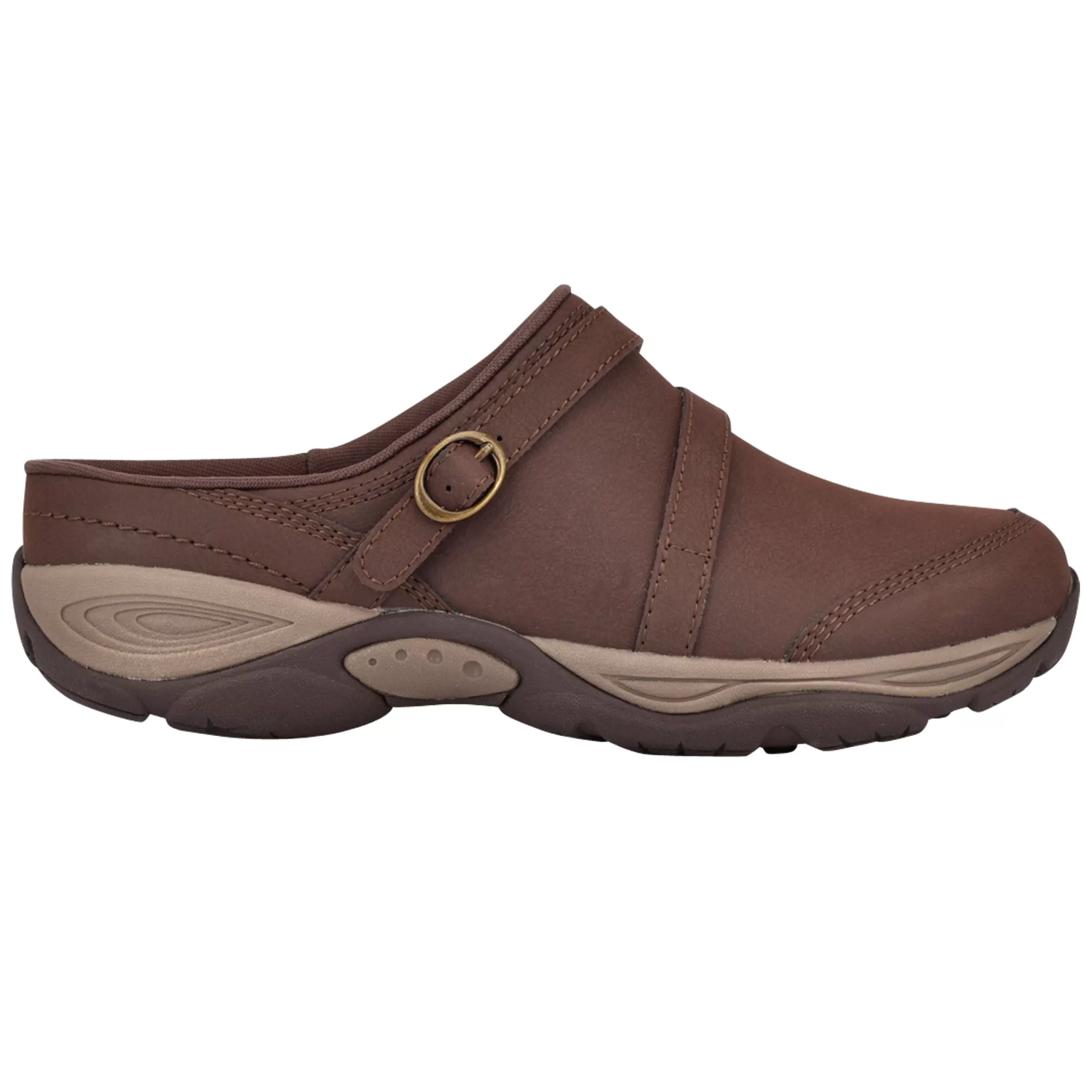 Explore24 | Explore24-Easy Spirit Equinox Clogs Brown Leather