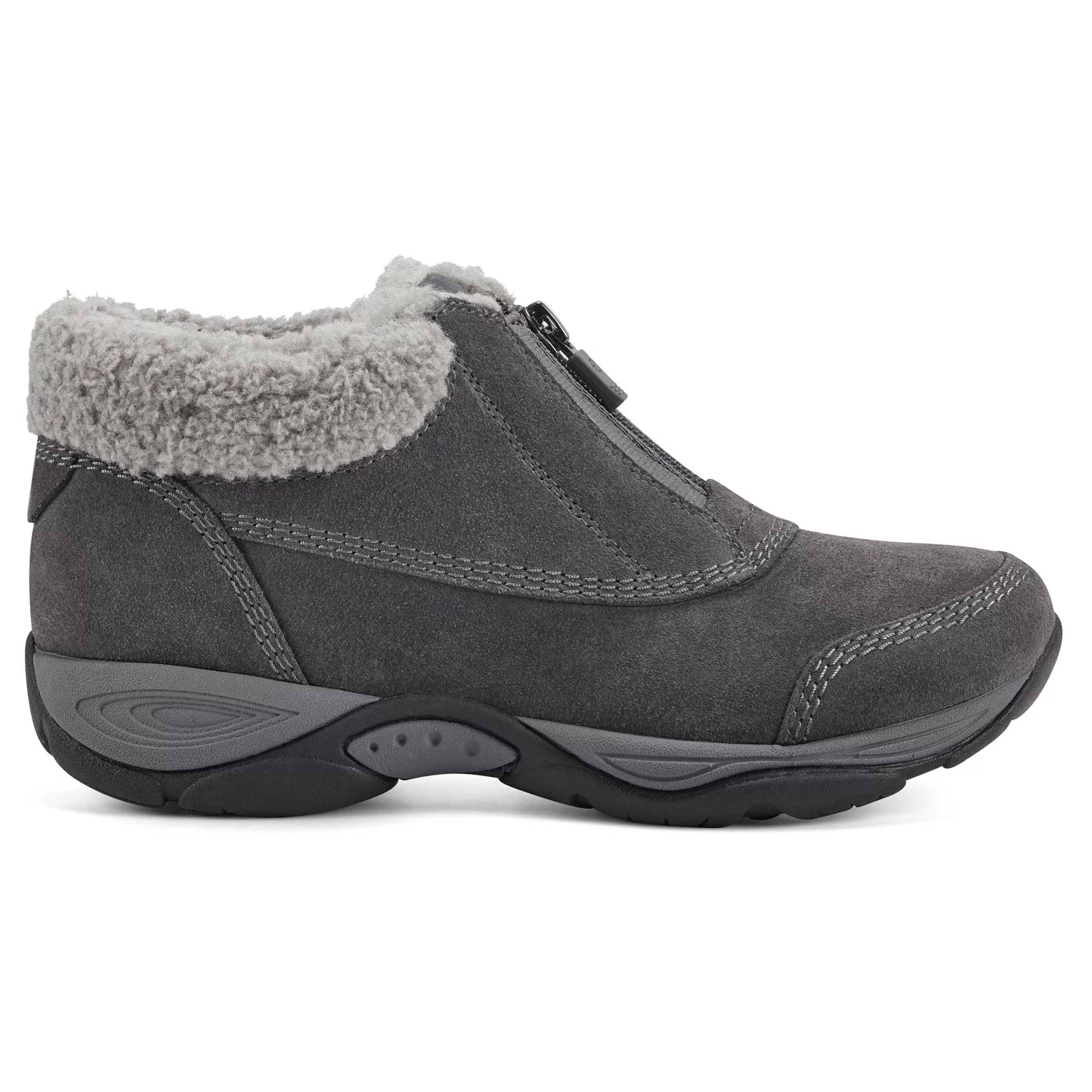 Explore24 | Explore24-Easy Spirit Exclaim Cold Weather Booties Grey Suede