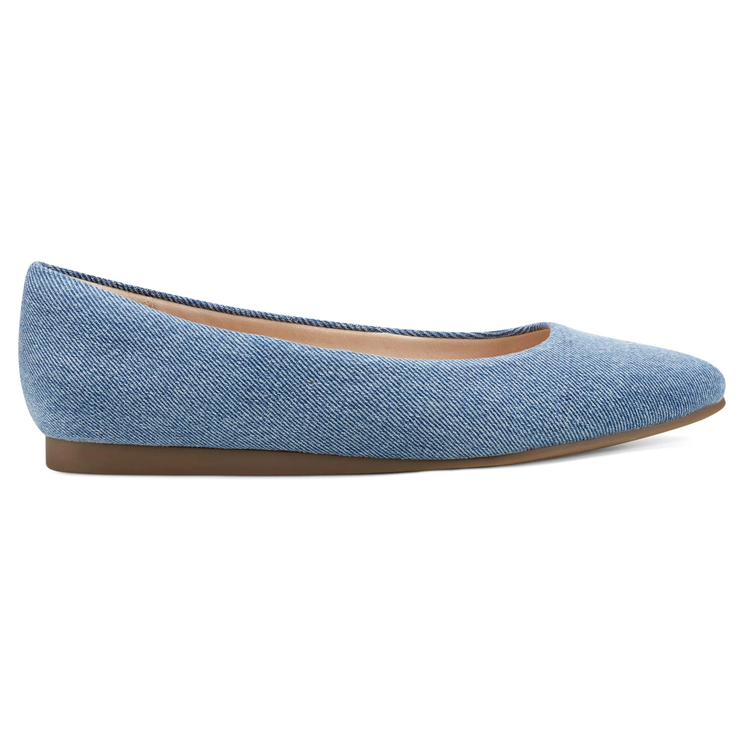 Low Heels | Flats-Easy Spirit Fellia Ballet Flats Blue Denim