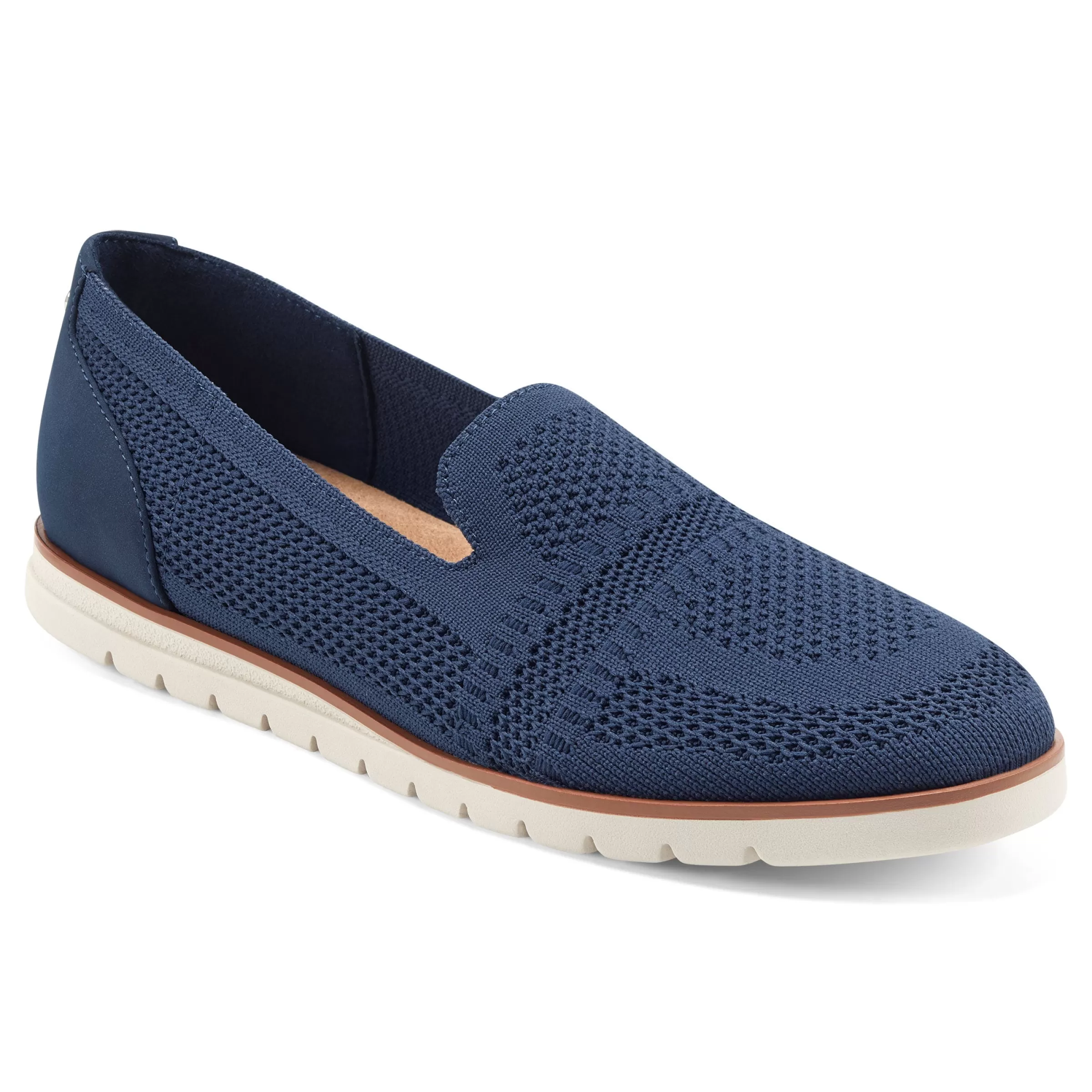 Loafers | Loafers-Easy Spirit Ferris Eco Slip On Flats Navy Recycled Knit