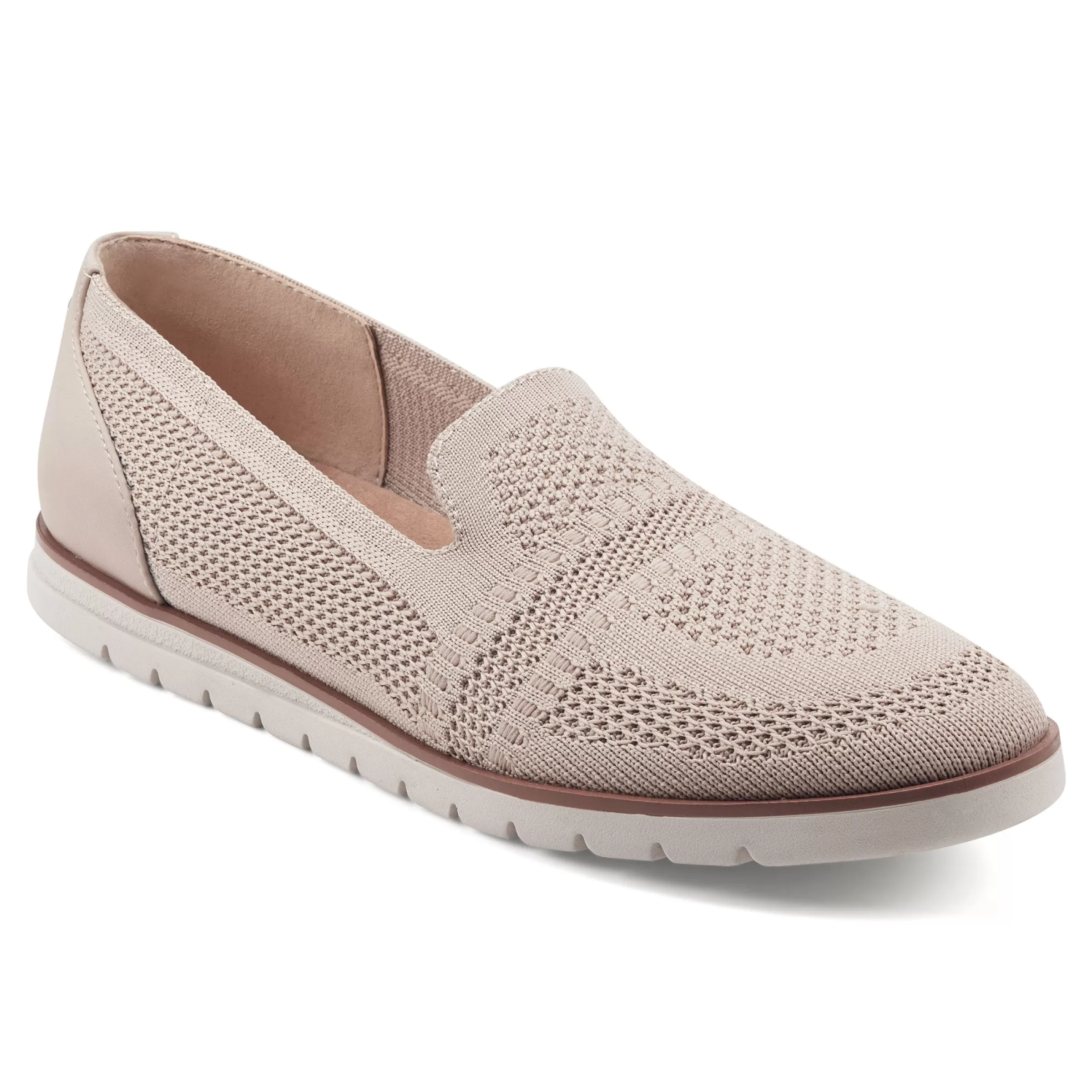 Loafers | Loafers-Easy Spirit Ferris Eco Slip On Flats Natural Recycled Knit