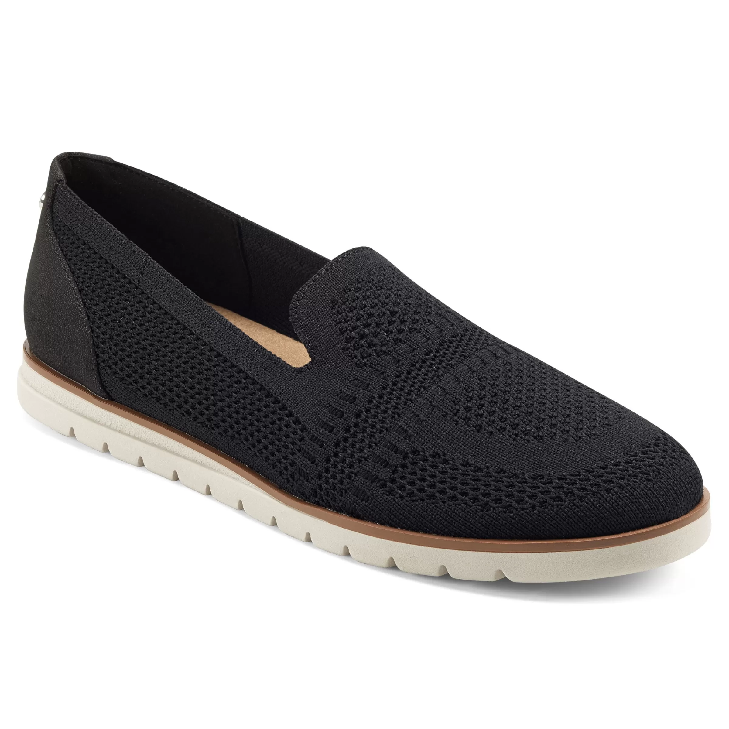 Slip Ons | Slip Ons-Easy Spirit Ferris Eco Slip On Flats Black Recycled Knit