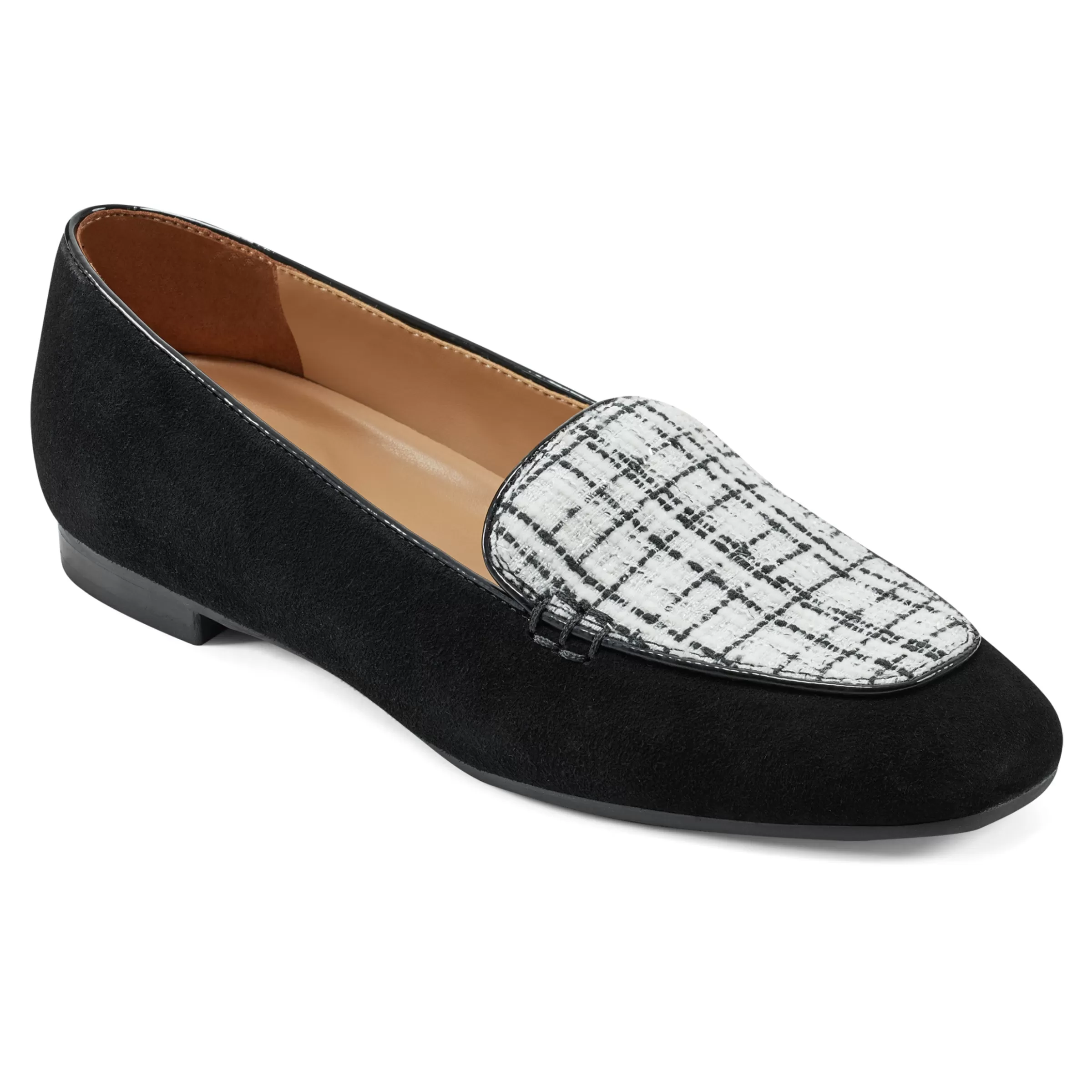 eFlex | eFlex-Easy Spirit Galla Casual Loafers Black Leather